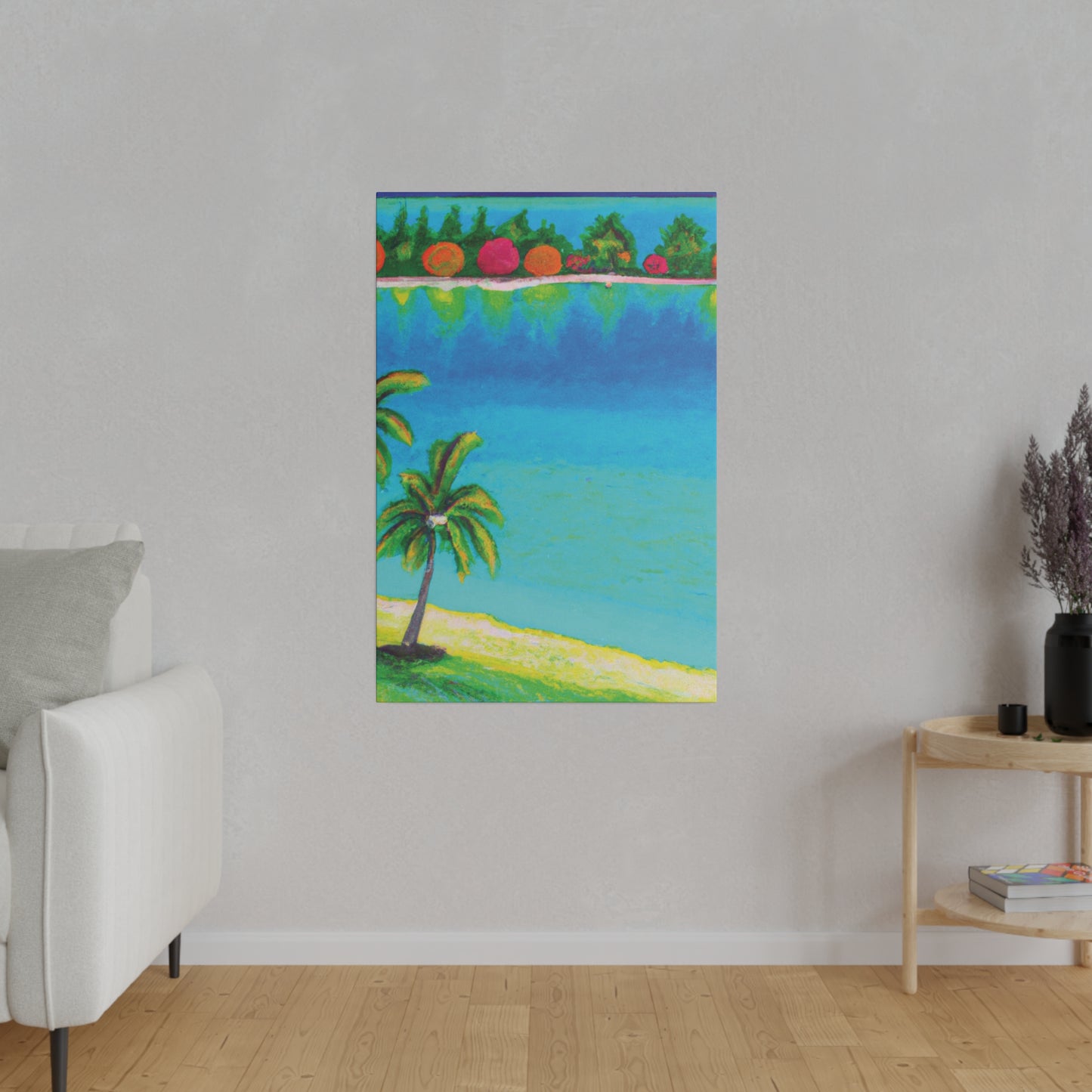 6816J - Bahamas Ocean Painting Print | Bahamas | Ocean | Beach | Poster | Home Decor | Wall Art | Canvas