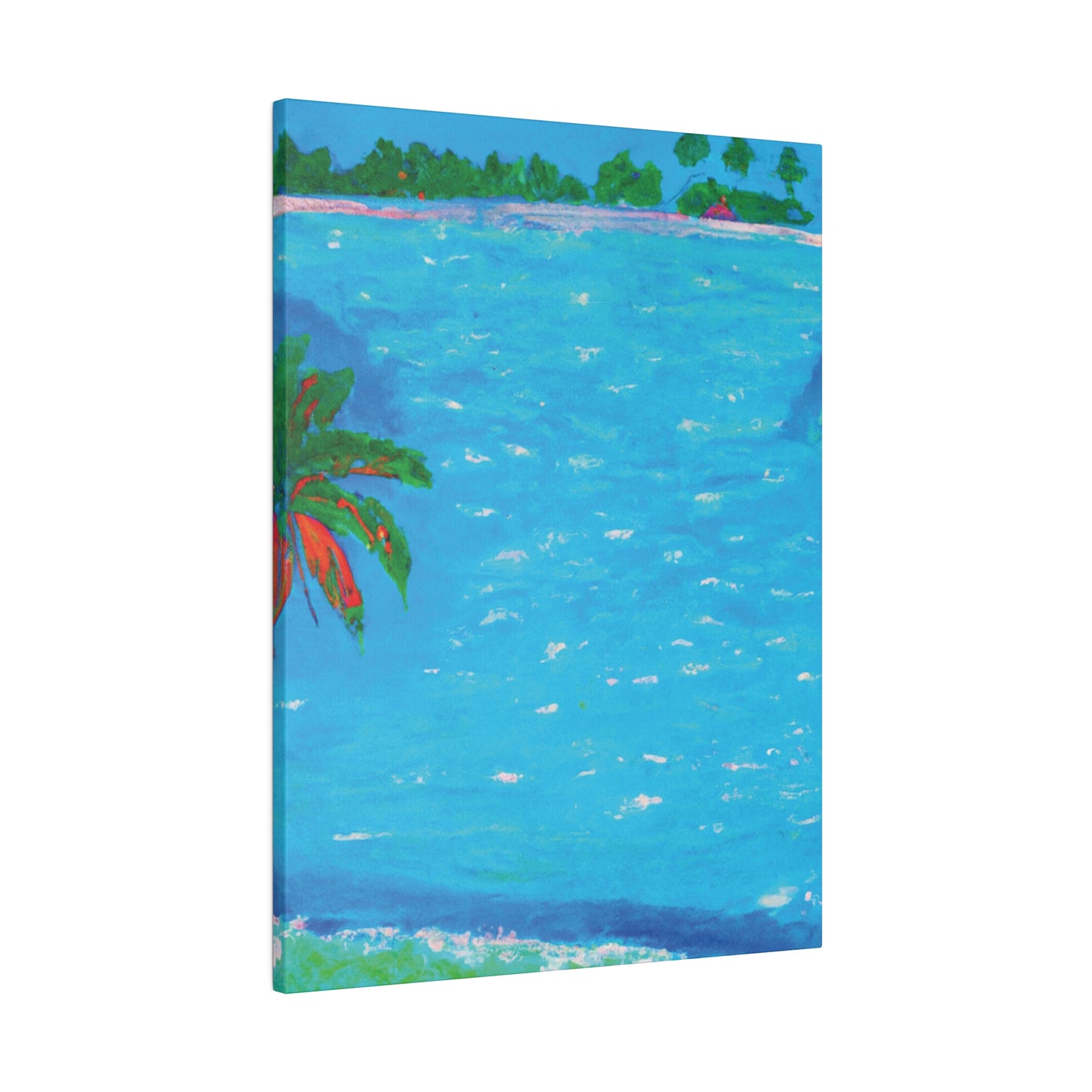 5286G - Bahamas Ocean Painting Print | Bahamas | Ocean | Beach | Poster | Home Decor | Wall Art | Canvas