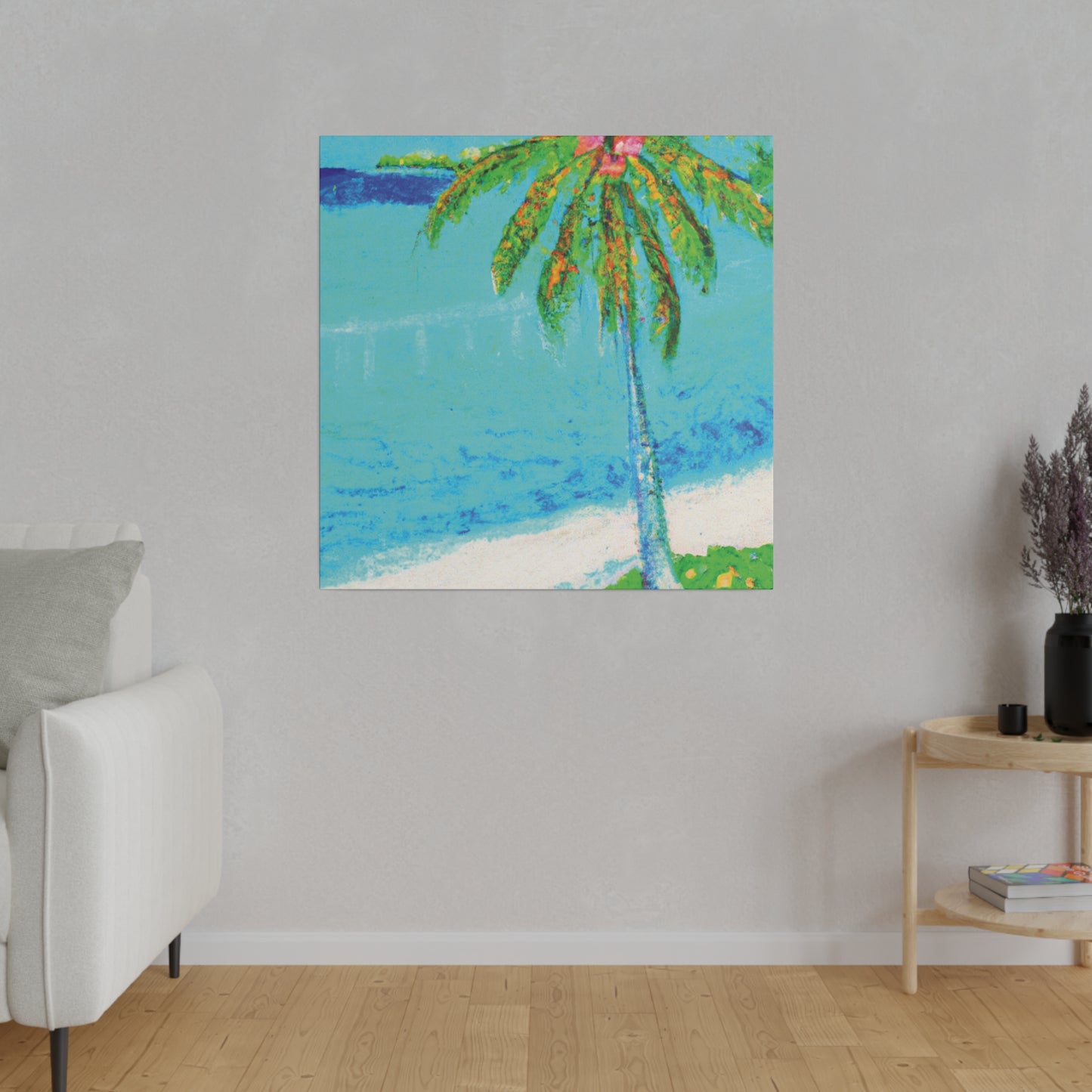 9089H - Bahamas Ocean Painting Print | Bahamas | Ocean | Beach | Poster | Home Decor | Wall Art | Canvas