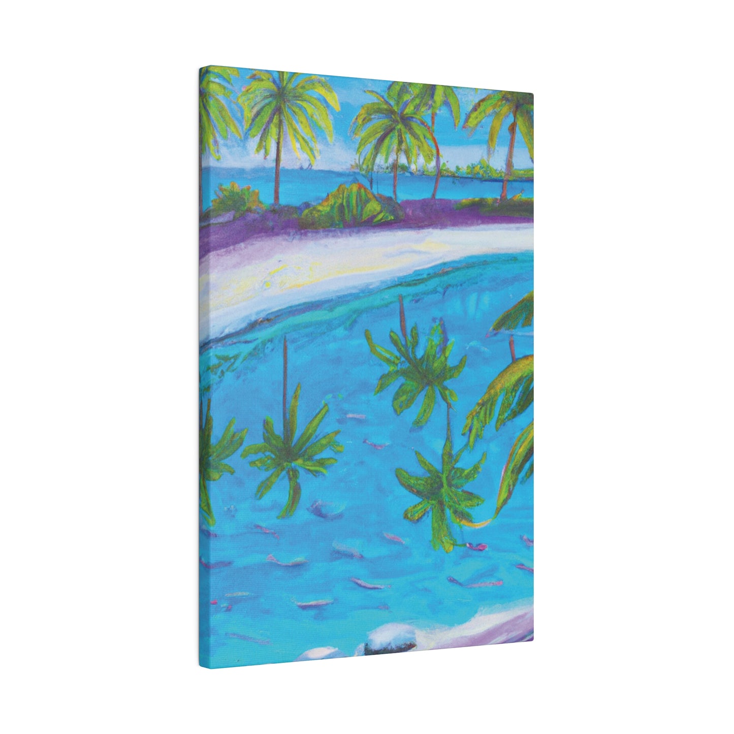 9138P - Bahamas Ocean Painting Print | Bahamas | Ocean | Beach | Poster | Home Decor | Wall Art | Canvas