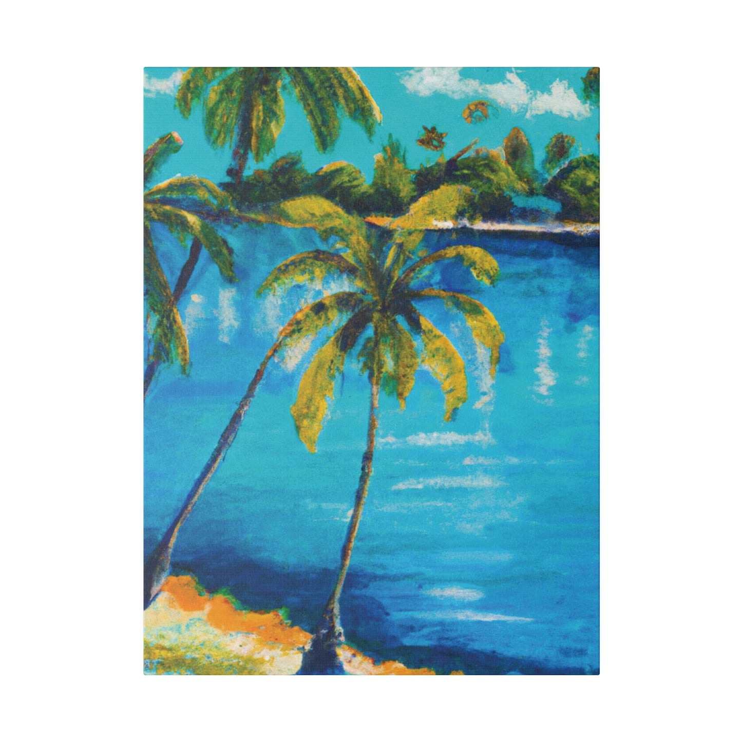 856Y - Bahamas Ocean Painting Print | Bahamas | Ocean | Beach | Poster | Home Decor | Wall Art | Canvas