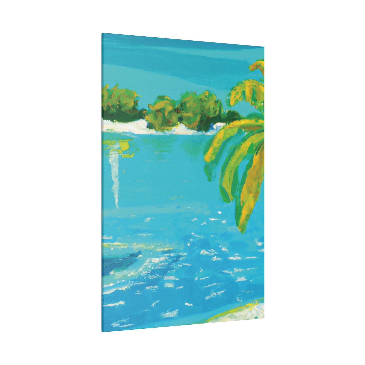 2261V - Bahamas Ocean Painting Print | Bahamas | Ocean | Beach | Poster | Home Decor | Wall Art | Canvas