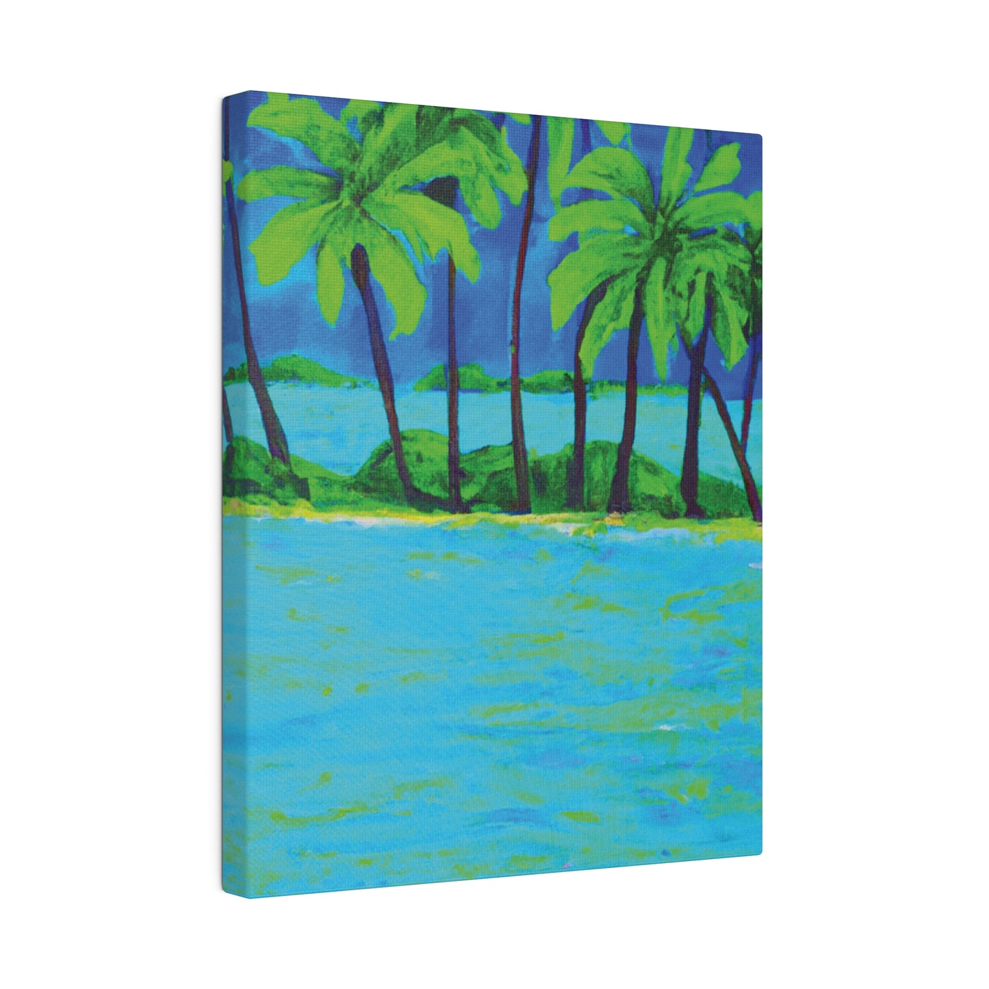 3148Z - Bahamas Ocean Painting Print | Bahamas | Ocean | Beach | Poster | Home Decor | Wall Art | Canvas