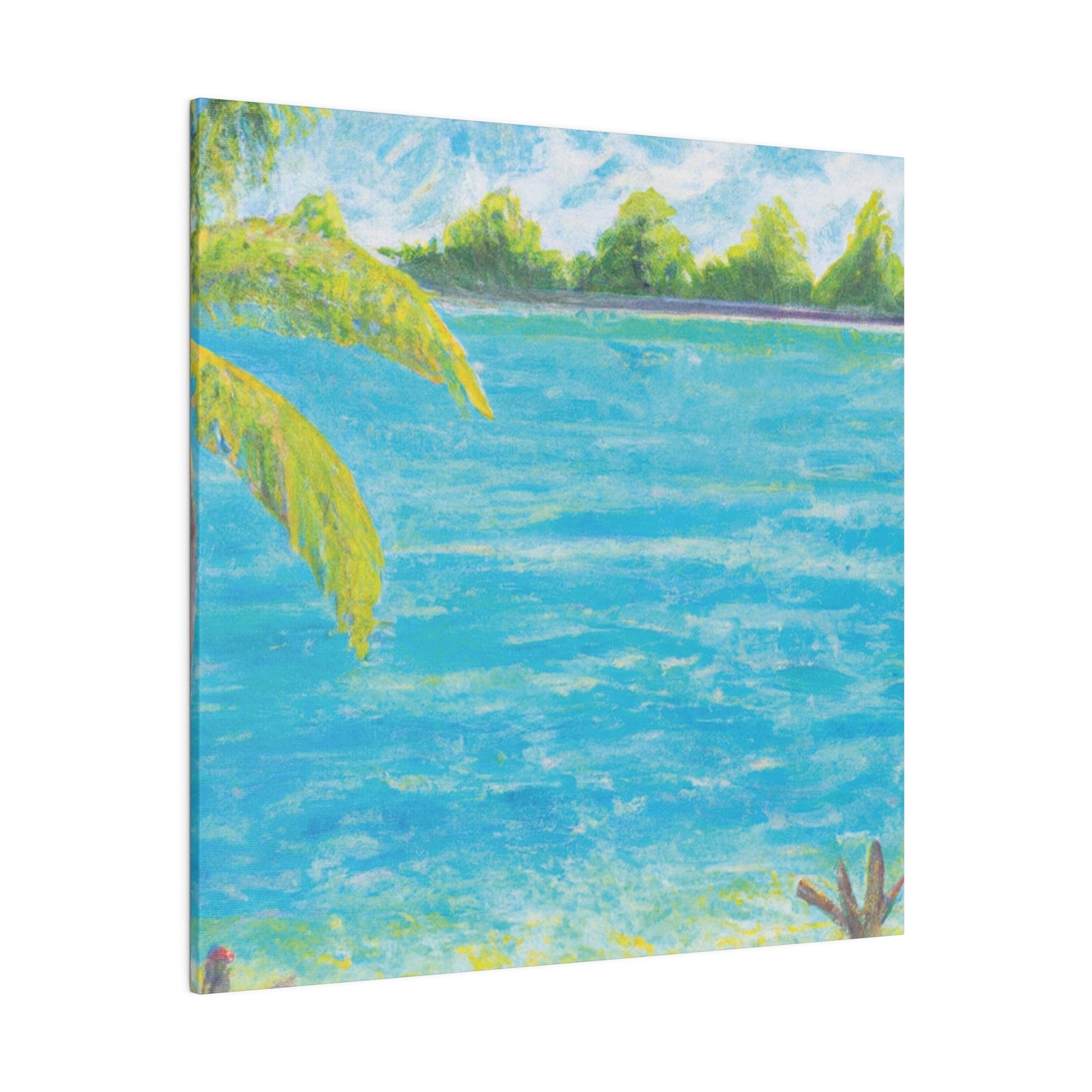 3007D - Bahamas Ocean Painting Print | Bahamas | Ocean | Beach | Poster | Home Decor | Wall Art | Canvas