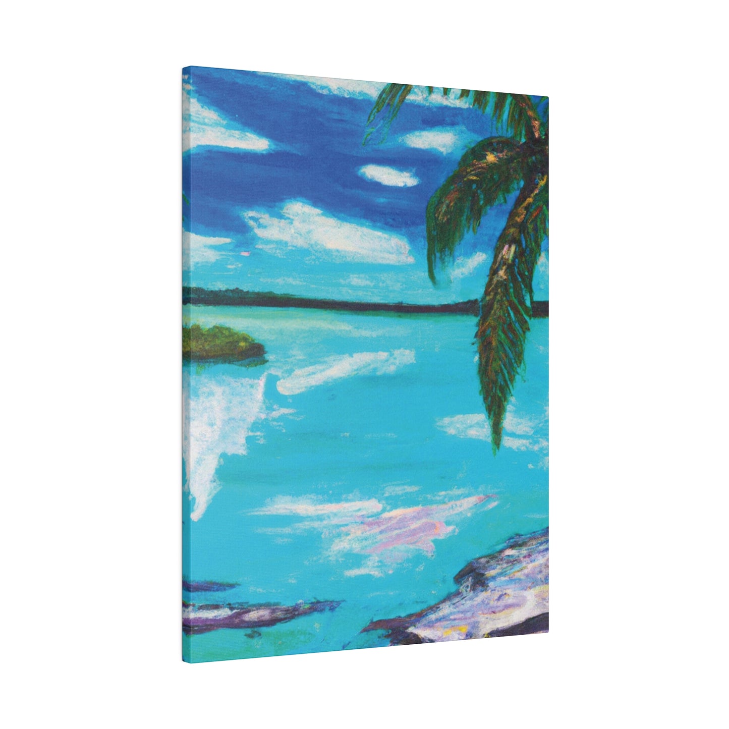 9184C - Bahamas Ocean Painting Print | Bahamas | Ocean | Beach | Poster | Home Decor | Wall Art | Canvas