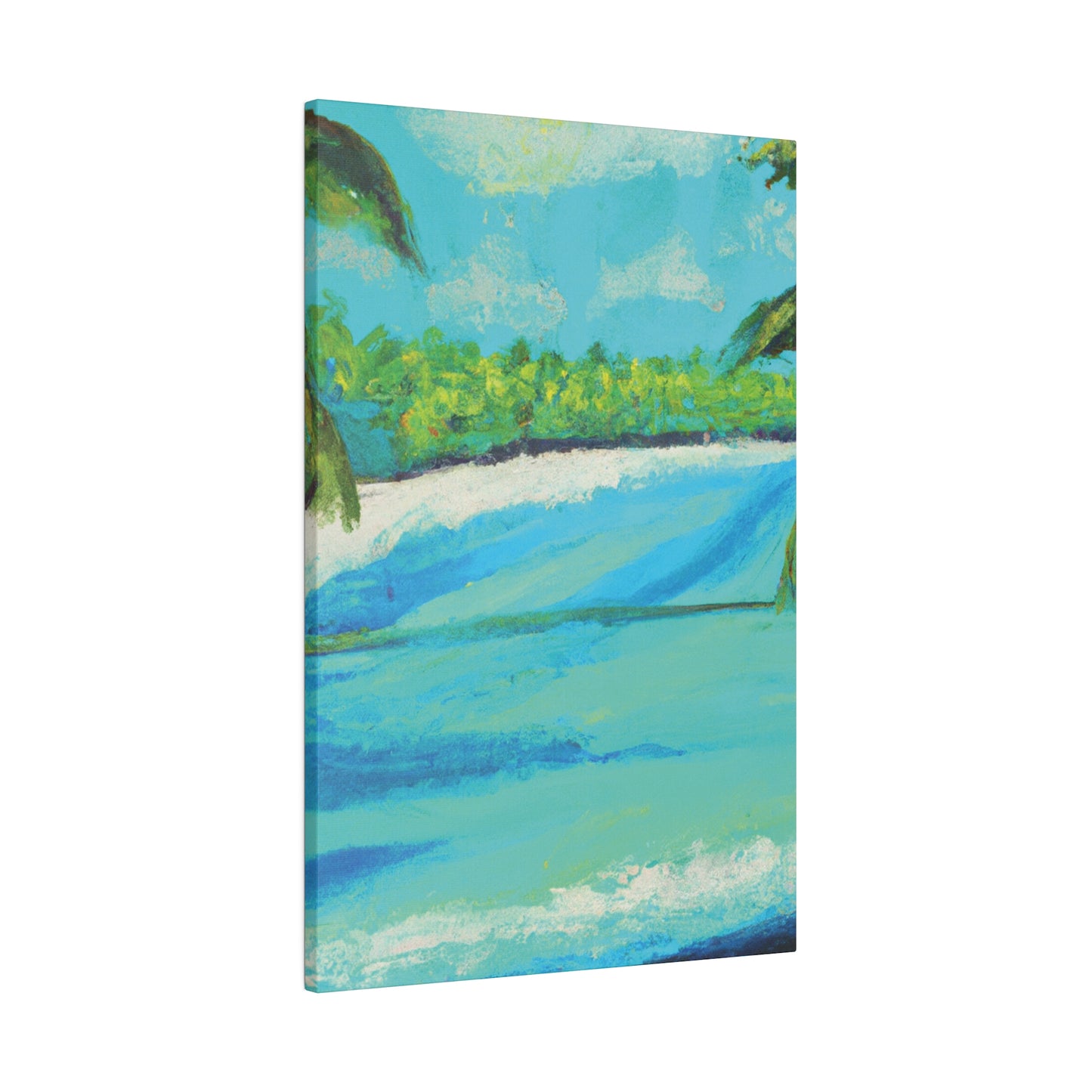 10781G - Bahamas Ocean Painting Print | Bahamas | Ocean | Beach | Poster | Home Decor | Wall Art | Canvas