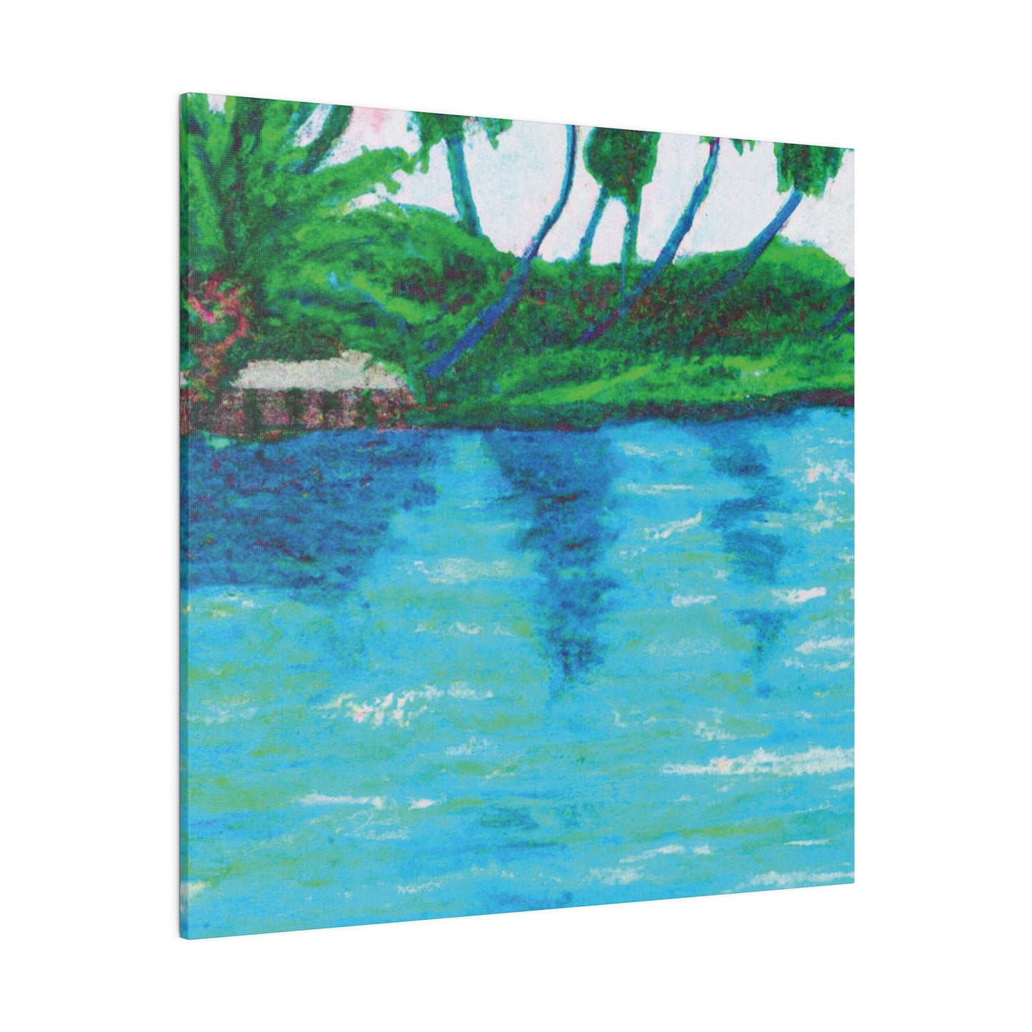 9457L - Bahamas Ocean Painting Print | Bahamas | Ocean | Beach | Poster | Home Decor | Wall Art | Canvas
