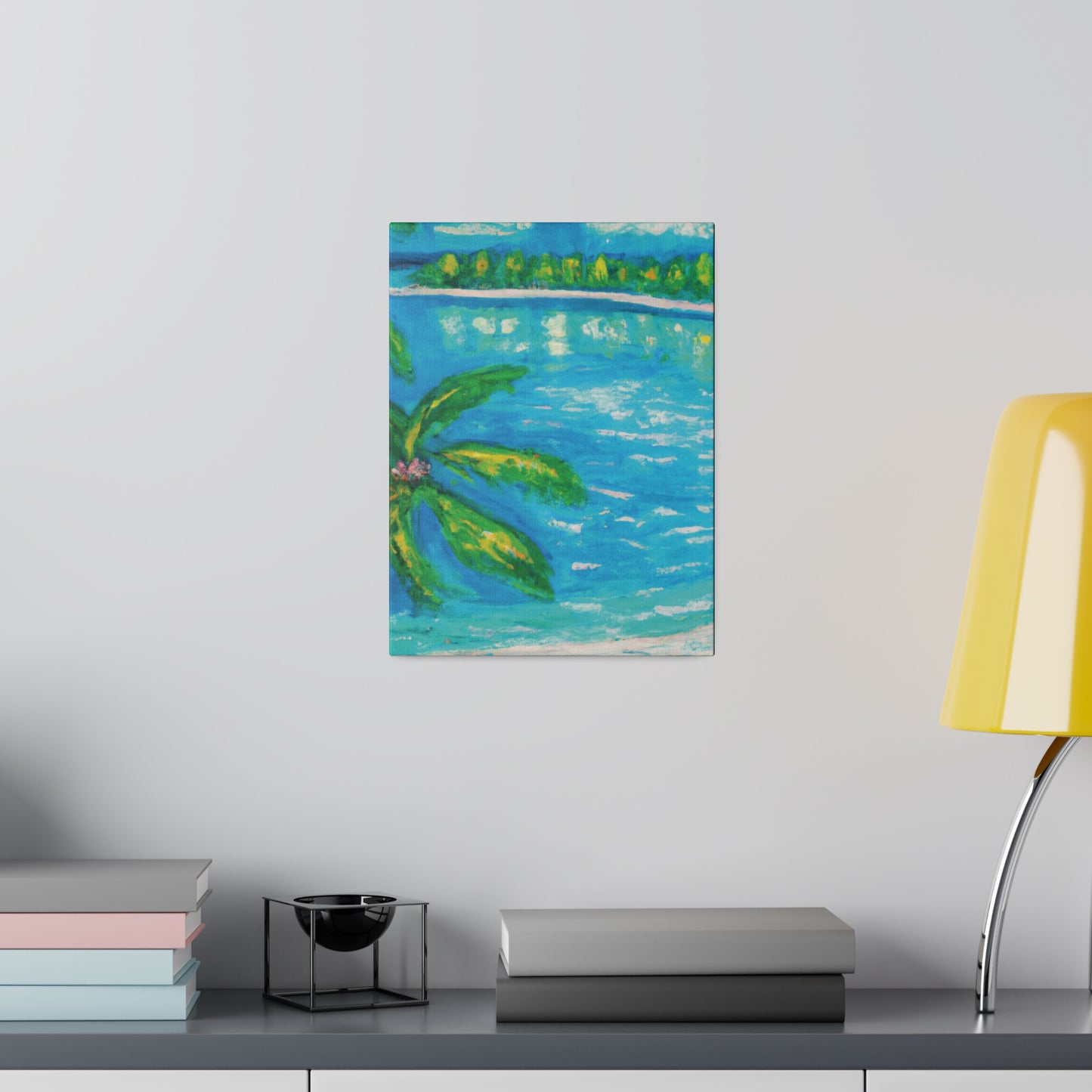 8776T - Bahamas Ocean Painting Print | Bahamas | Ocean | Beach | Poster | Home Decor | Wall Art | Canvas