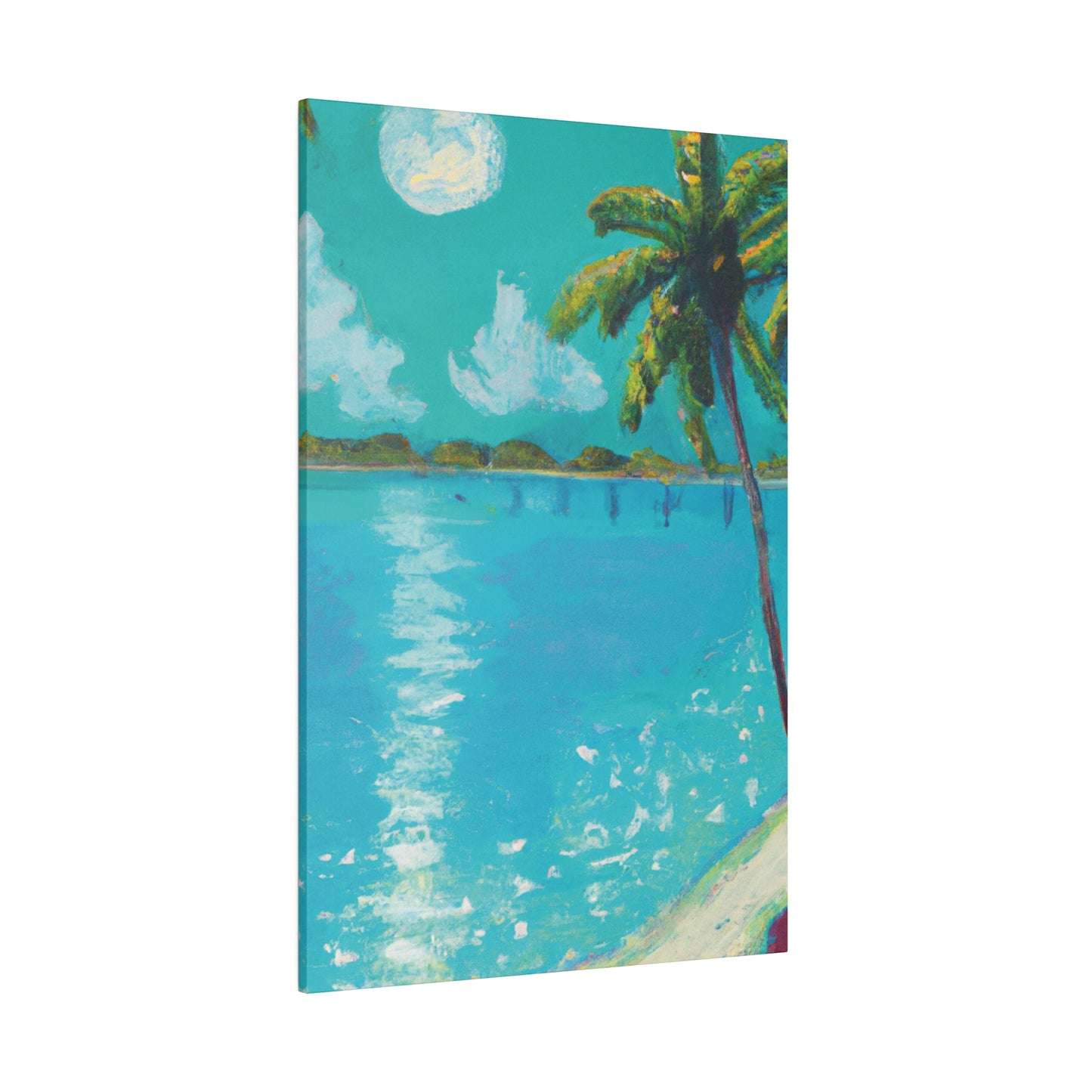 2483G - Bahamas Ocean Painting Print | Bahamas | Ocean | Beach | Poster | Home Decor | Wall Art | Canvas