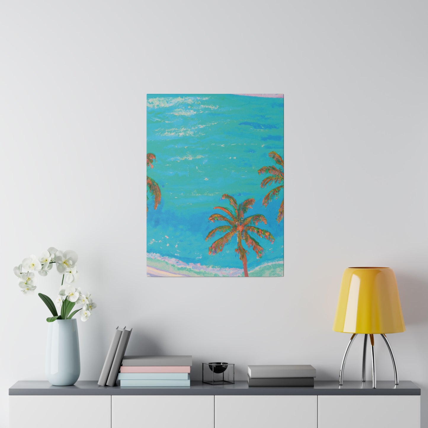 4532X - Bahamas Ocean Painting Print | Bahamas | Ocean | Beach | Poster | Home Decor | Wall Art | Canvas