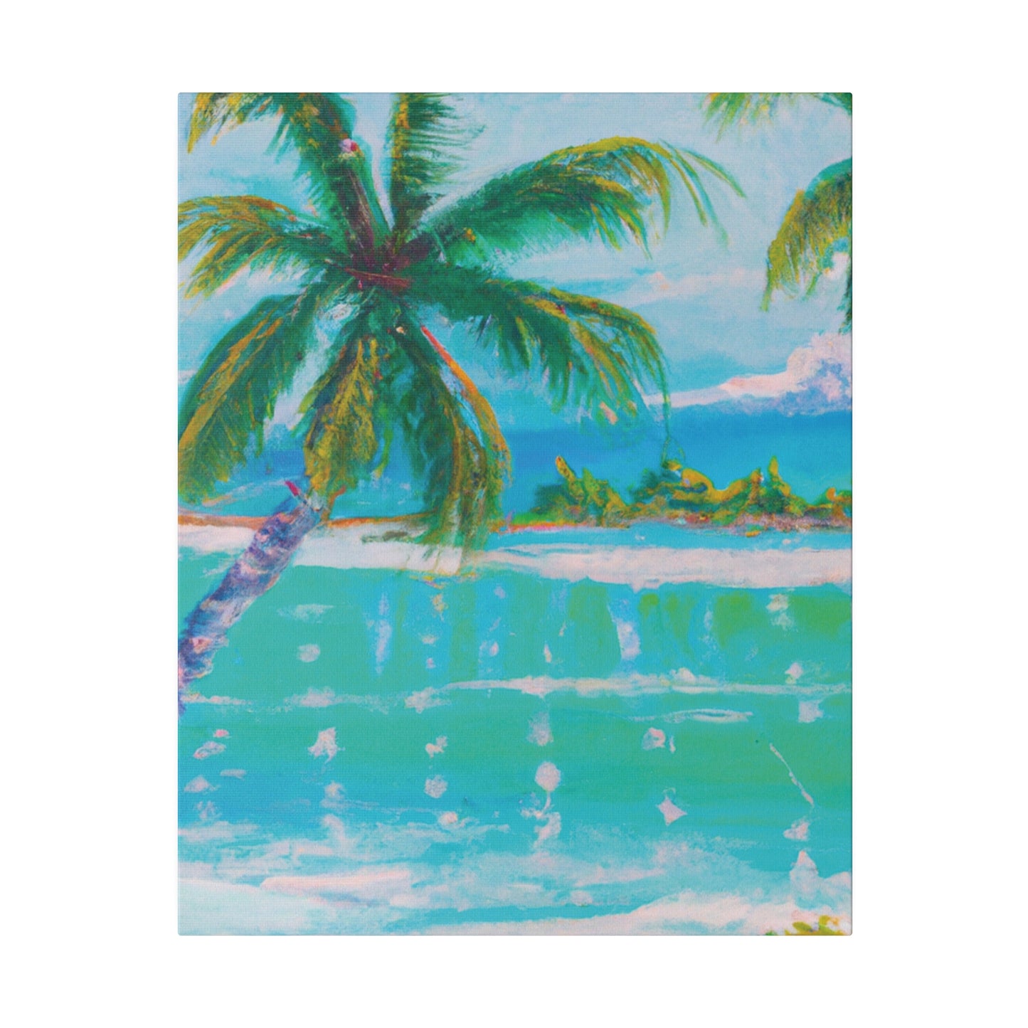 9452K - Bahamas Ocean Painting Print | Bahamas | Ocean | Beach | Poster | Home Decor | Wall Art | Canvas