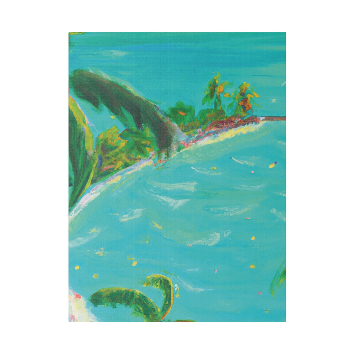 1935K - Bahamas Ocean Painting Print | Bahamas | Ocean | Beach | Poster | Home Decor | Wall Art | Canvas