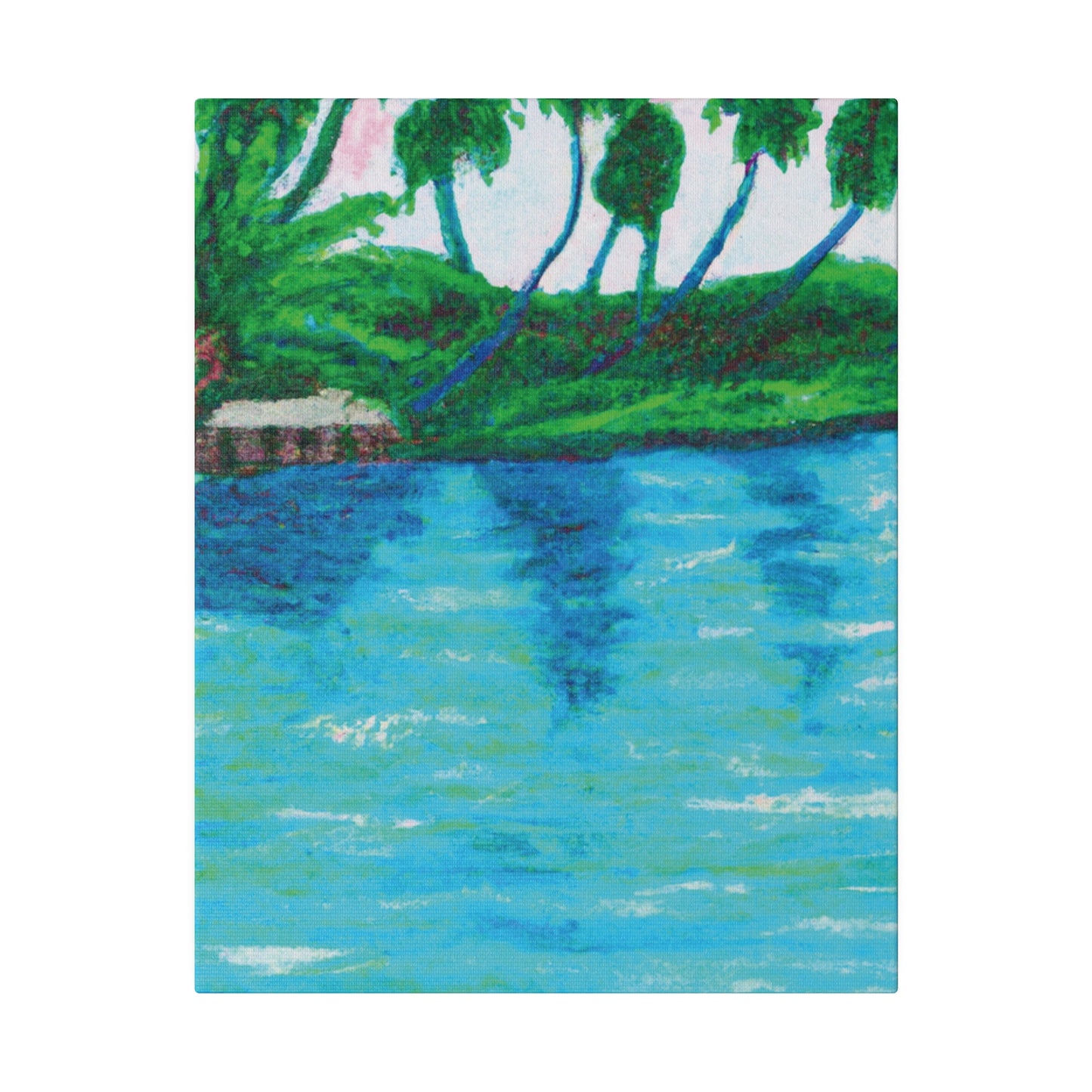 9457L - Bahamas Ocean Painting Print | Bahamas | Ocean | Beach | Poster | Home Decor | Wall Art | Canvas