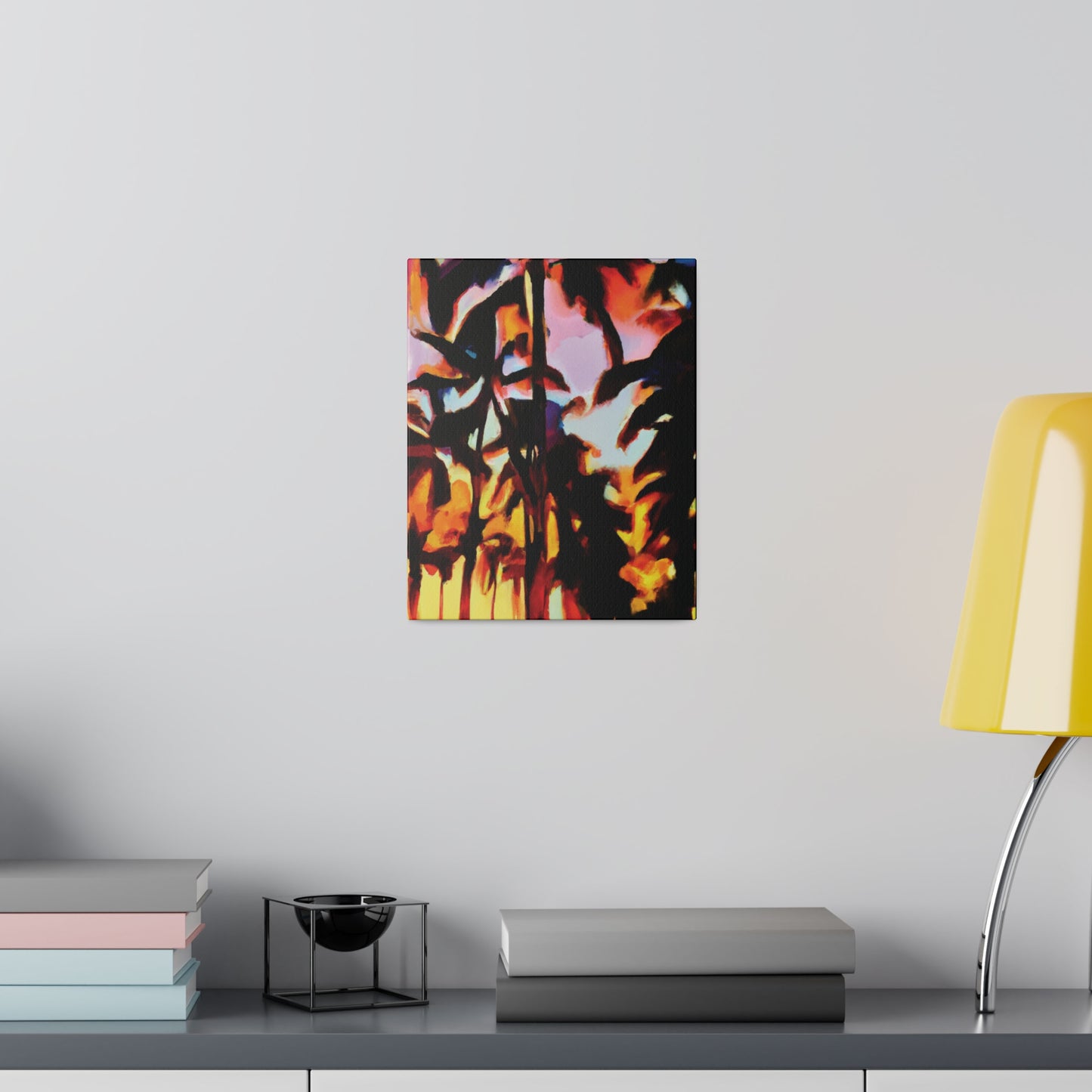 9123T - Miami Beach Sunset Painting Print | Miami | Beach | Sunset | Poster | Home Decor | Wall Art | Canvas