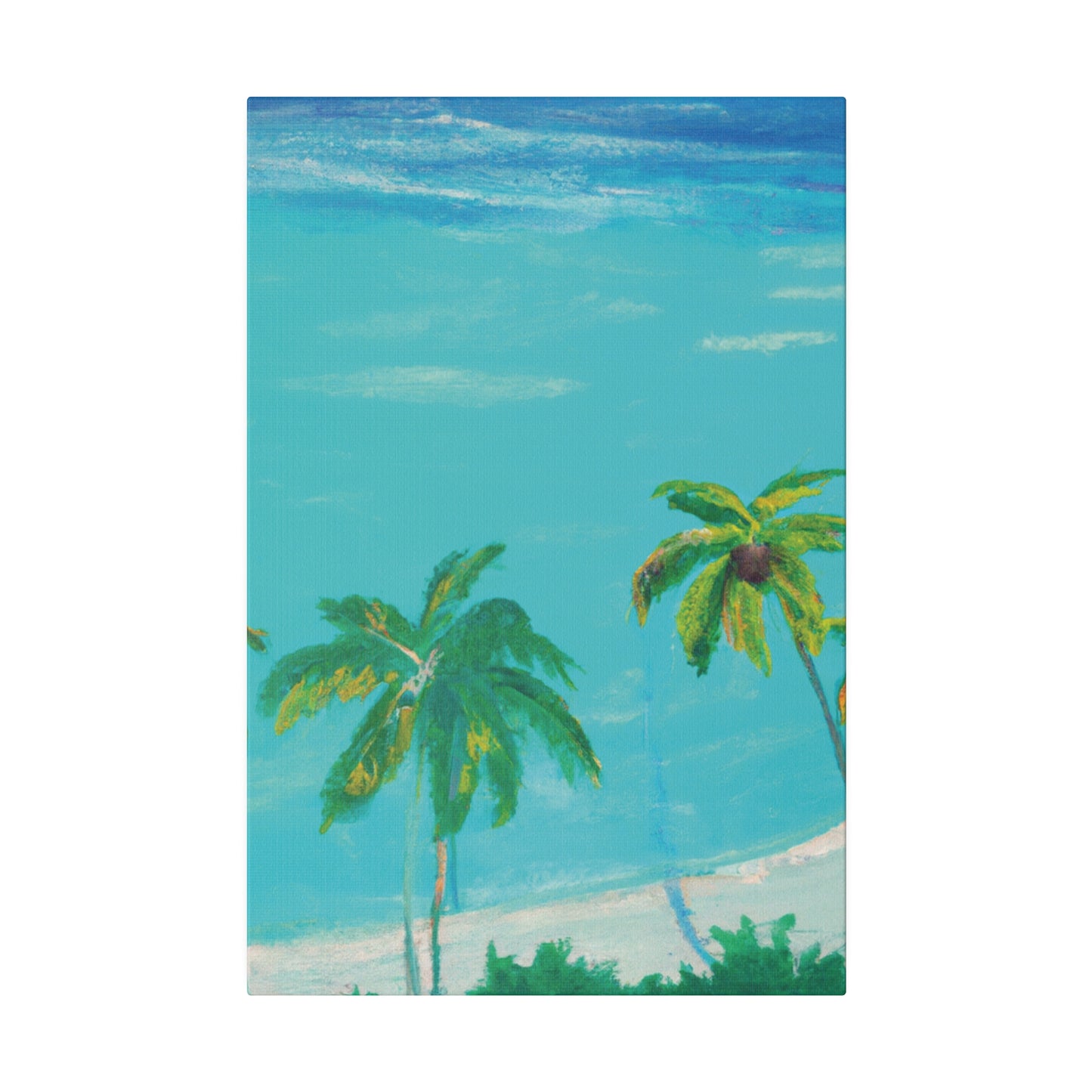 7383L - Bahamas Ocean Painting Print | Bahamas | Ocean | Beach | Poster | Home Decor | Wall Art | Canvas