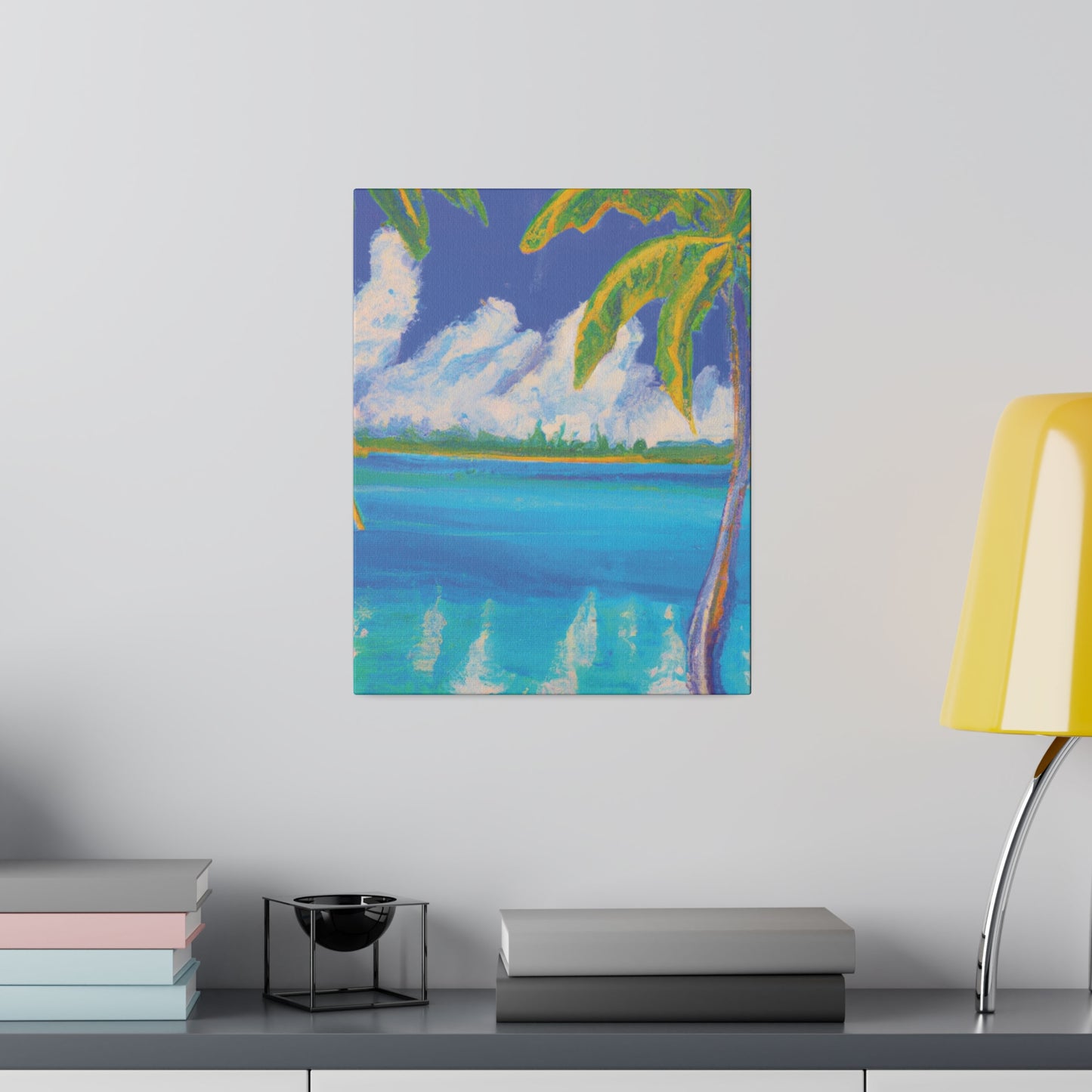 3054I - Bahamas Ocean Painting Print | Bahamas | Ocean | Beach | Poster | Home Decor | Wall Art | Canvas