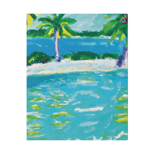 9256K - Bahamas Ocean Painting Print | Bahamas | Ocean | Beach | Poster | Home Decor | Wall Art | Canvas