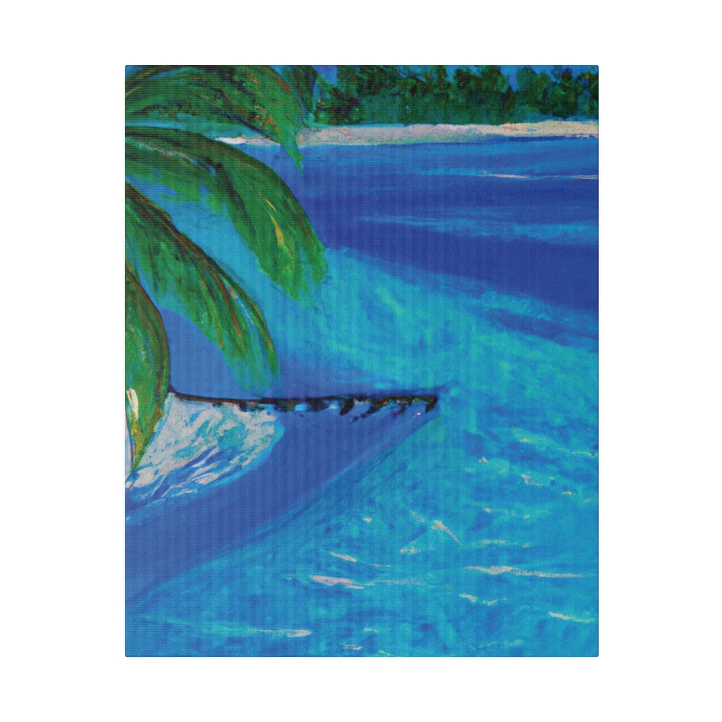 3145T - Bahamas Ocean Painting Print | Bahamas | Ocean | Beach | Poster | Home Decor | Wall Art | Canvas