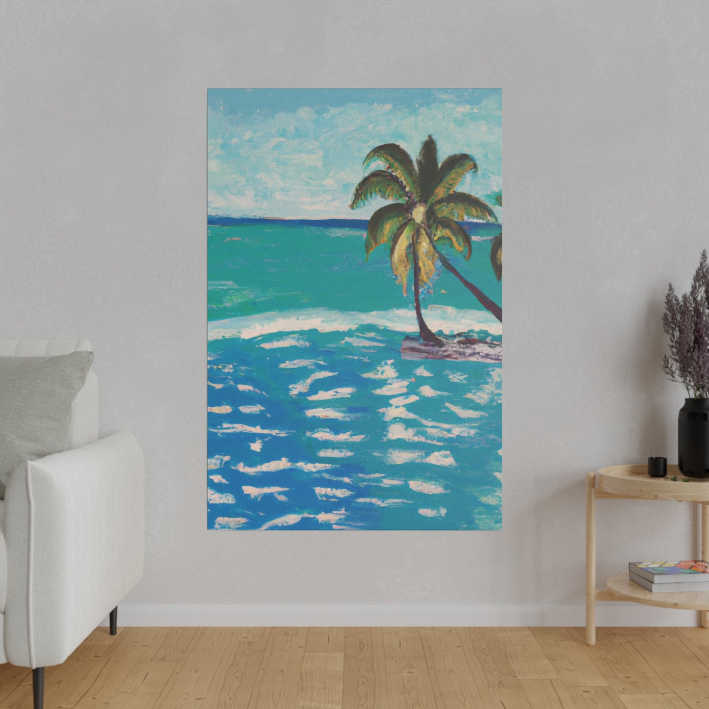 4081V - Bahamas Ocean Painting Print | Bahamas | Ocean | Beach | Poster | Home Decor | Wall Art | Canvas