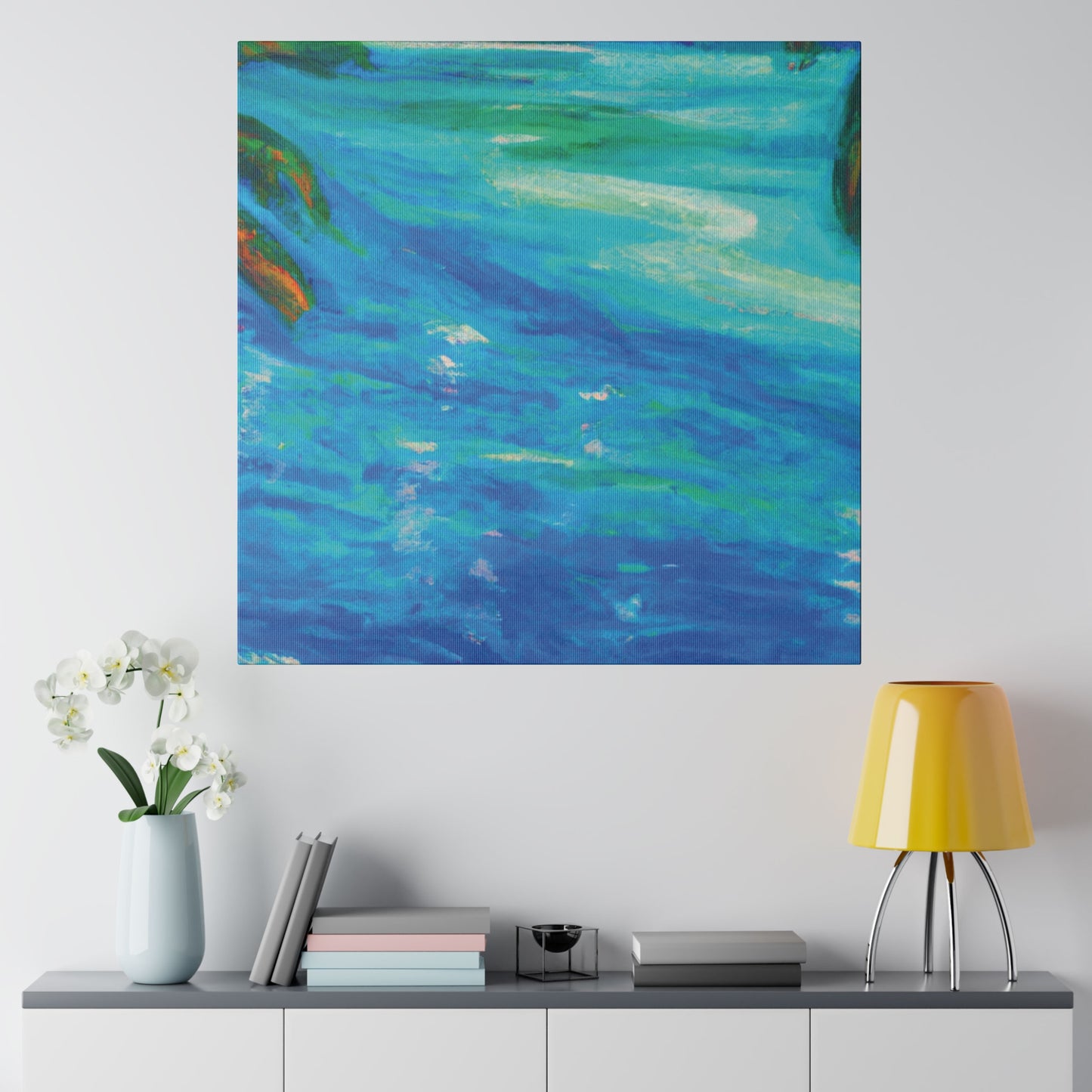 432V - Bahamas Ocean Painting Print | Bahamas | Ocean | Beach | Poster | Home Decor | Wall Art | Canvas