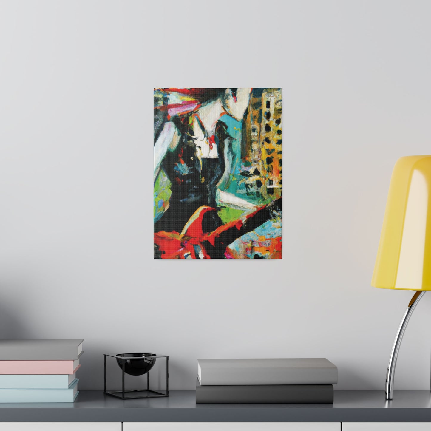 3226O - Rockstar Oil Painting Style Print | Poster | Home Decor | Wall Art | Music Art | Canvas