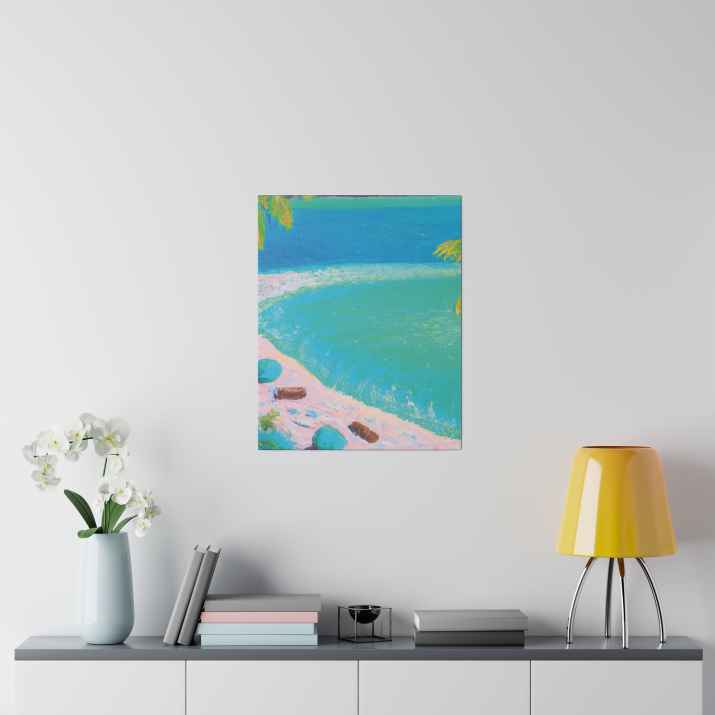 7342G - Bahamas Ocean Painting Print | Bahamas | Ocean | Beach | Poster | Home Decor | Wall Art | Canvas