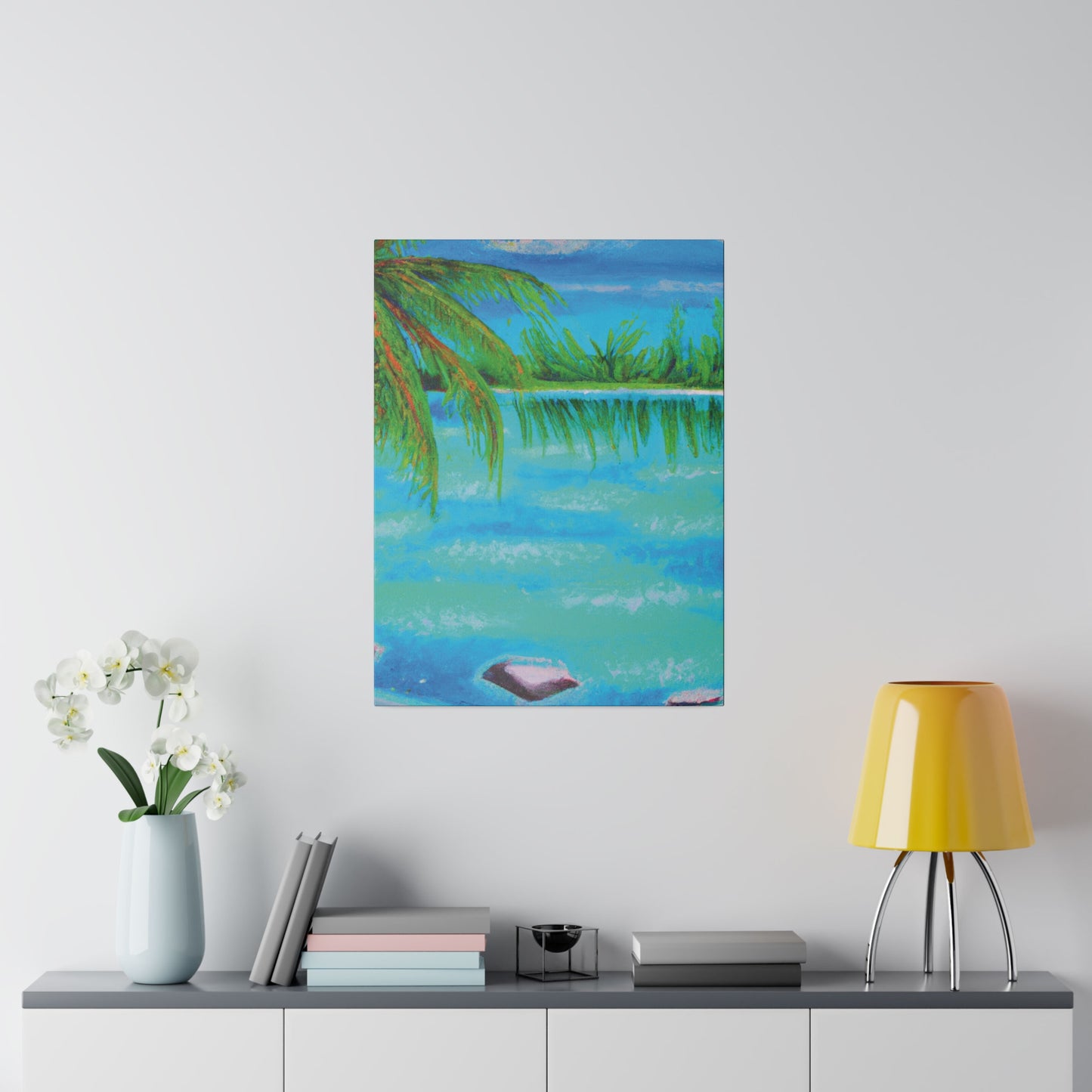 5279Q - Bahamas Ocean Painting Print | Bahamas | Ocean | Beach | Poster | Home Decor | Wall Art | Canvas