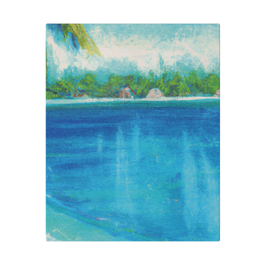 3198N - Bahamas Ocean Painting Print | Bahamas | Ocean | Beach | Poster | Home Decor | Wall Art | Canvas