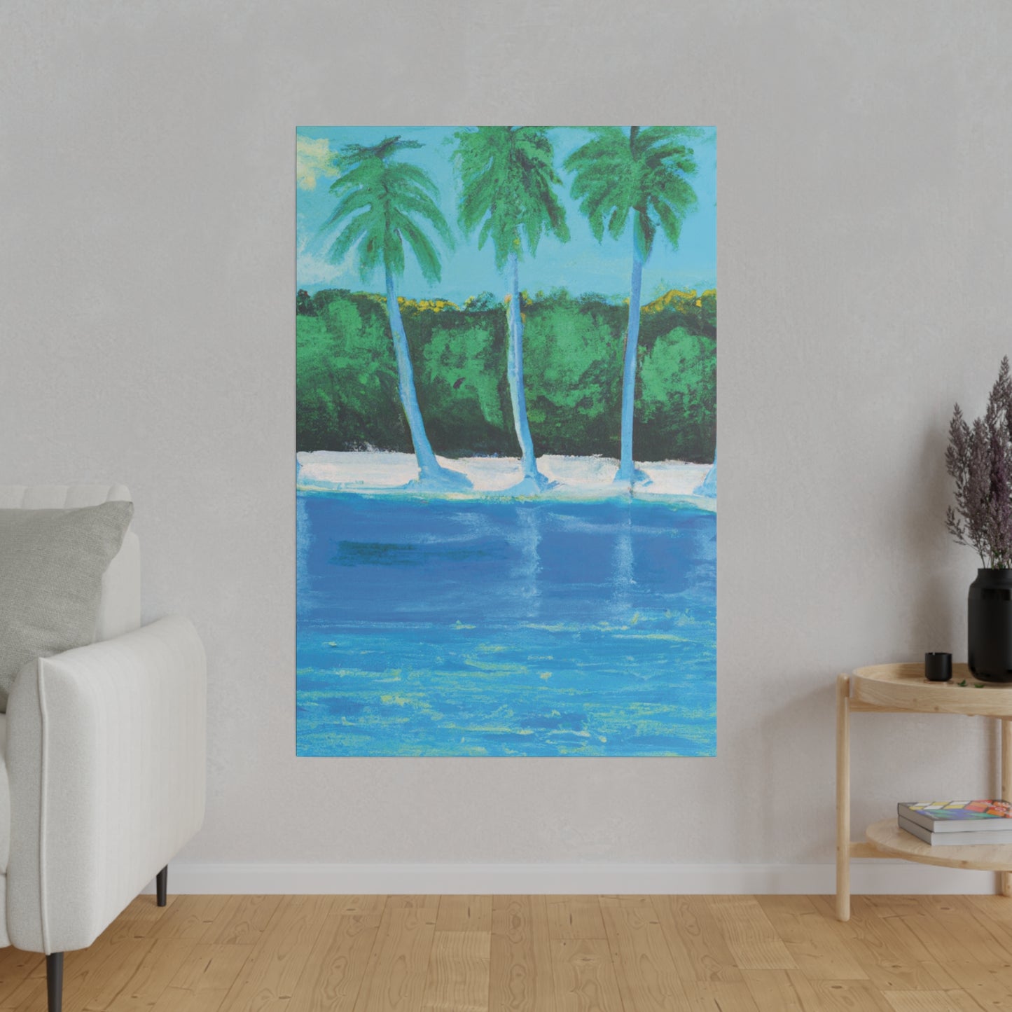 5467L - Bahamas Ocean Painting Print | Bahamas | Ocean | Beach | Poster | Home Decor | Wall Art | Canvas