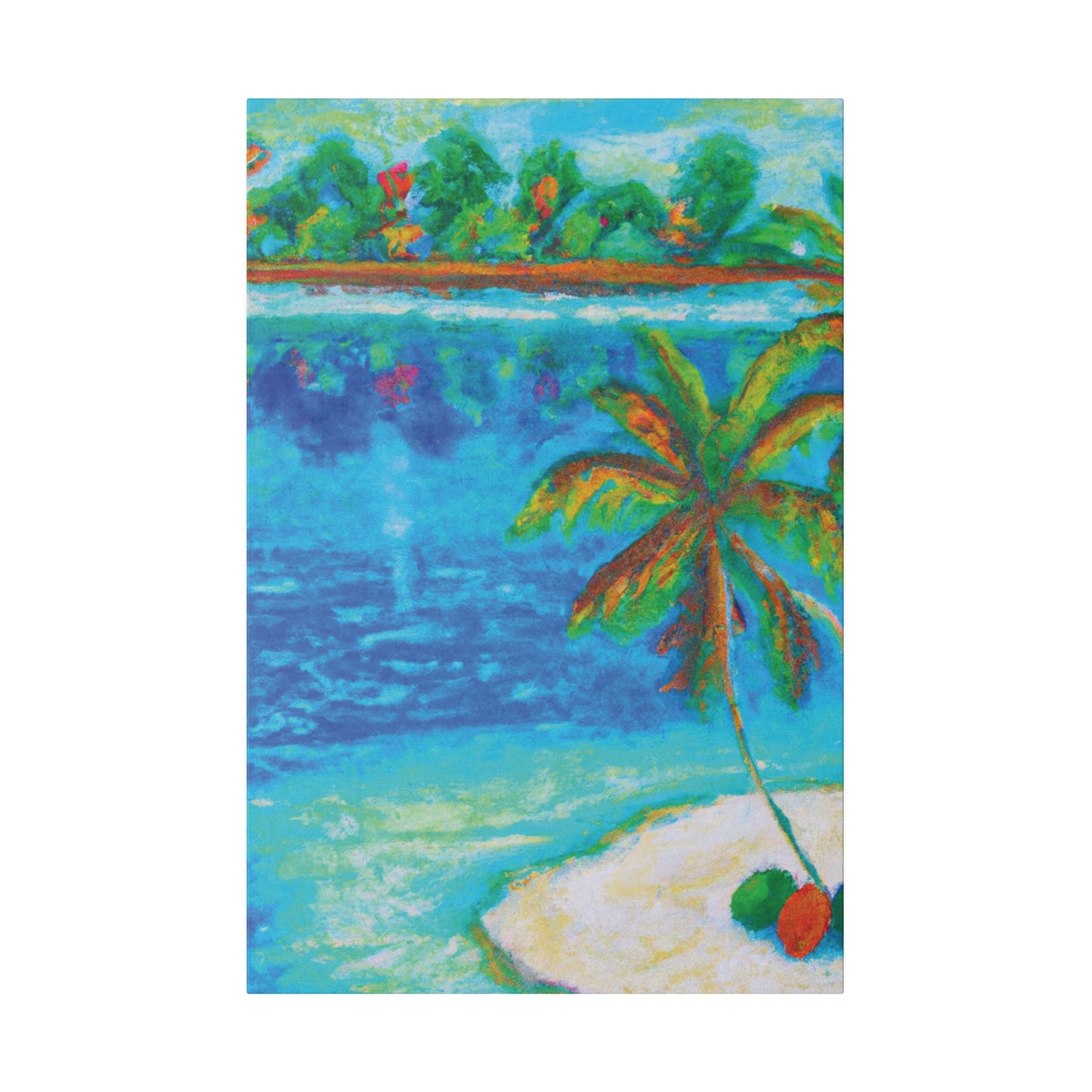8252T - Bahamas Ocean Painting Print | Bahamas | Ocean | Beach | Poster | Home Decor | Wall Art | Canvas