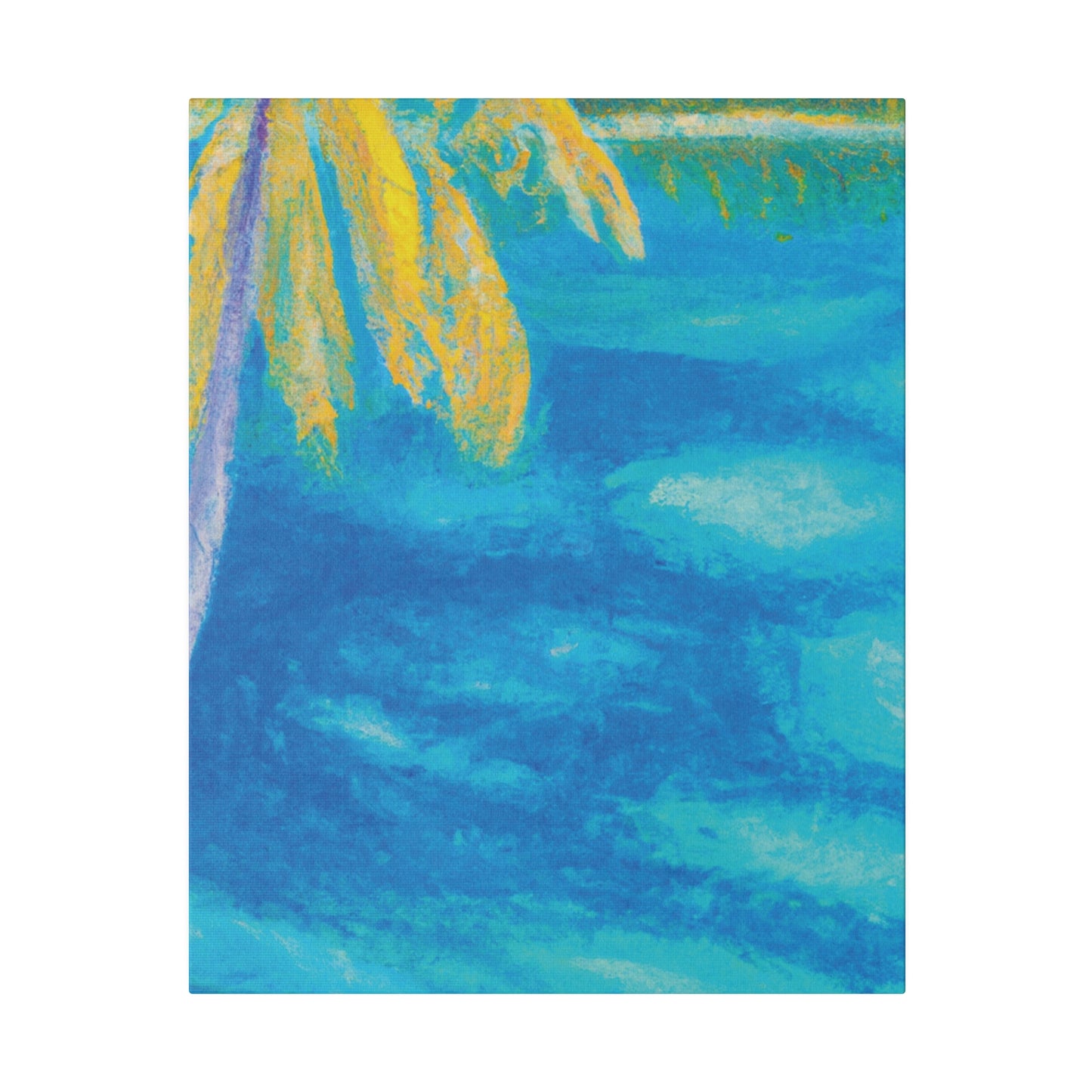 5874A - Bahamas Ocean Painting Print | Bahamas | Ocean | Beach | Poster | Home Decor | Wall Art | Canvas