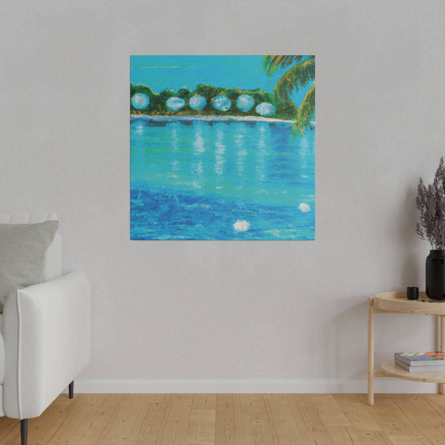 912X - Bahamas Ocean Painting Print | Bahamas | Ocean | Beach | Poster | Home Decor | Wall Art | Canvas