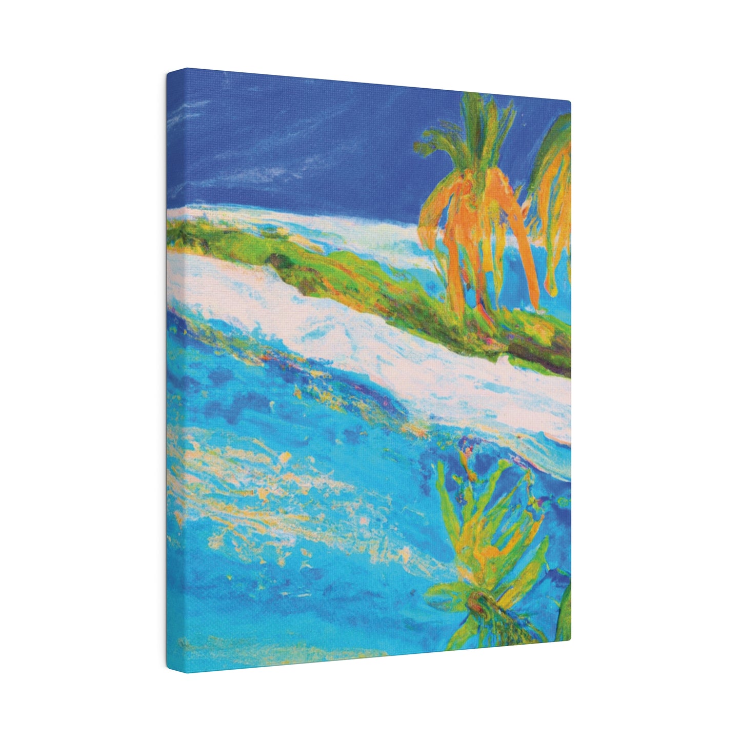 7697G - Bahamas Ocean Painting Print | Bahamas | Ocean | Beach | Poster | Home Decor | Wall Art | Canvas