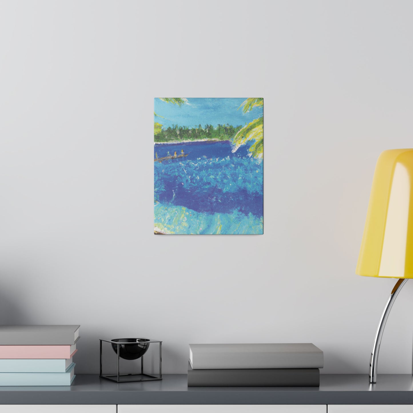 9673H - Bahamas Ocean Painting Print | Bahamas | Ocean | Beach | Poster | Home Decor | Wall Art | Canvas