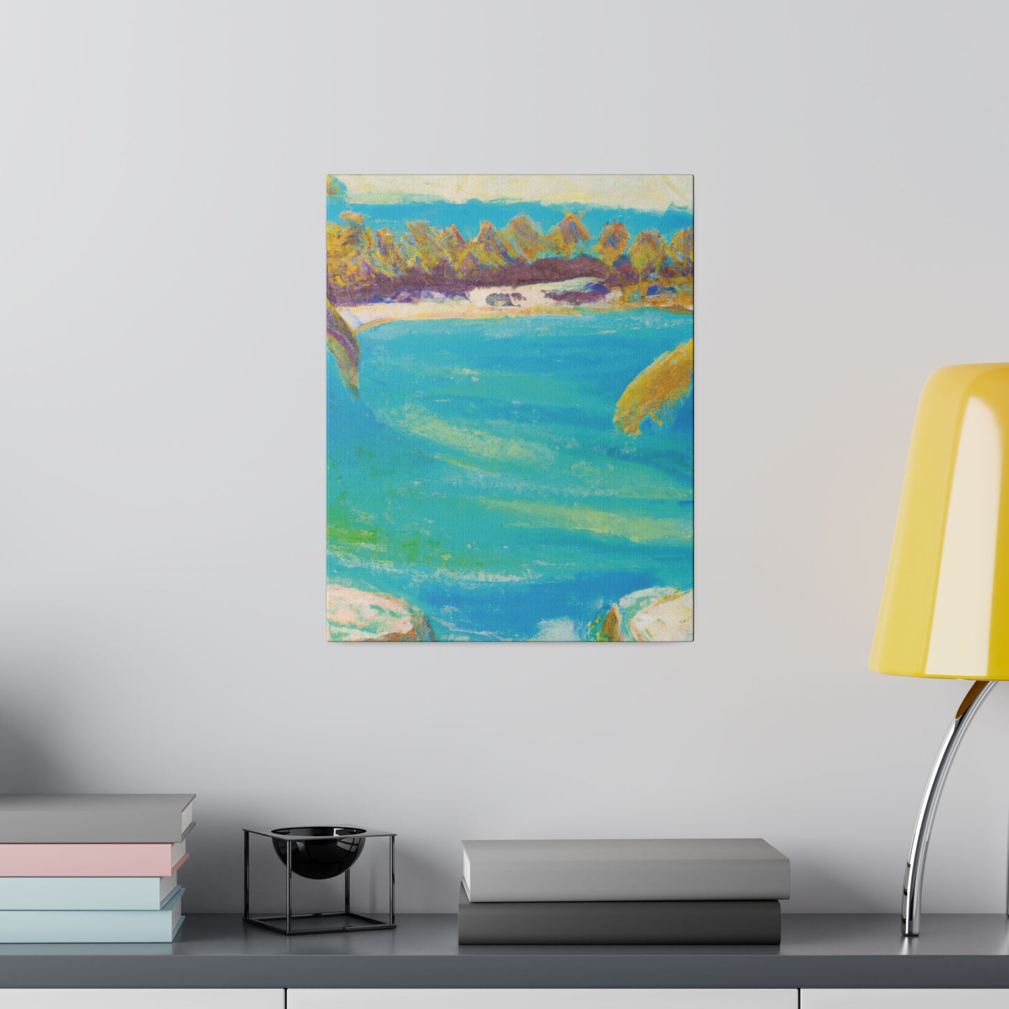 5706H - Bahamas Ocean Painting Print | Bahamas | Ocean | Beach | Poster | Home Decor | Wall Art | Canvas