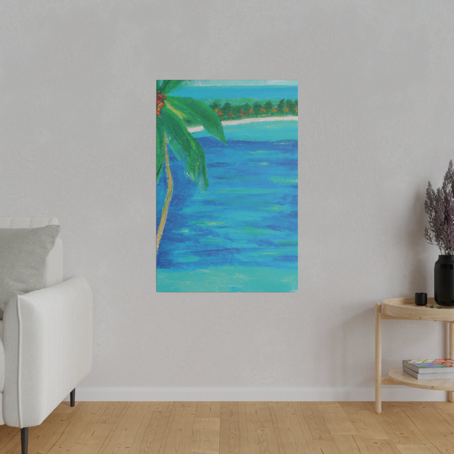 9272V - Bahamas Ocean Painting Print | Bahamas | Ocean | Beach | Poster | Home Decor | Wall Art | Canvas