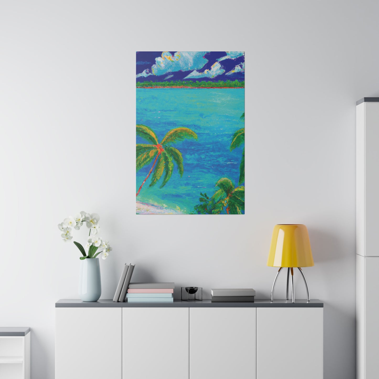 5654U - Bahamas Ocean Painting Print | Bahamas | Ocean | Beach | Poster | Home Decor | Wall Art | Canvas