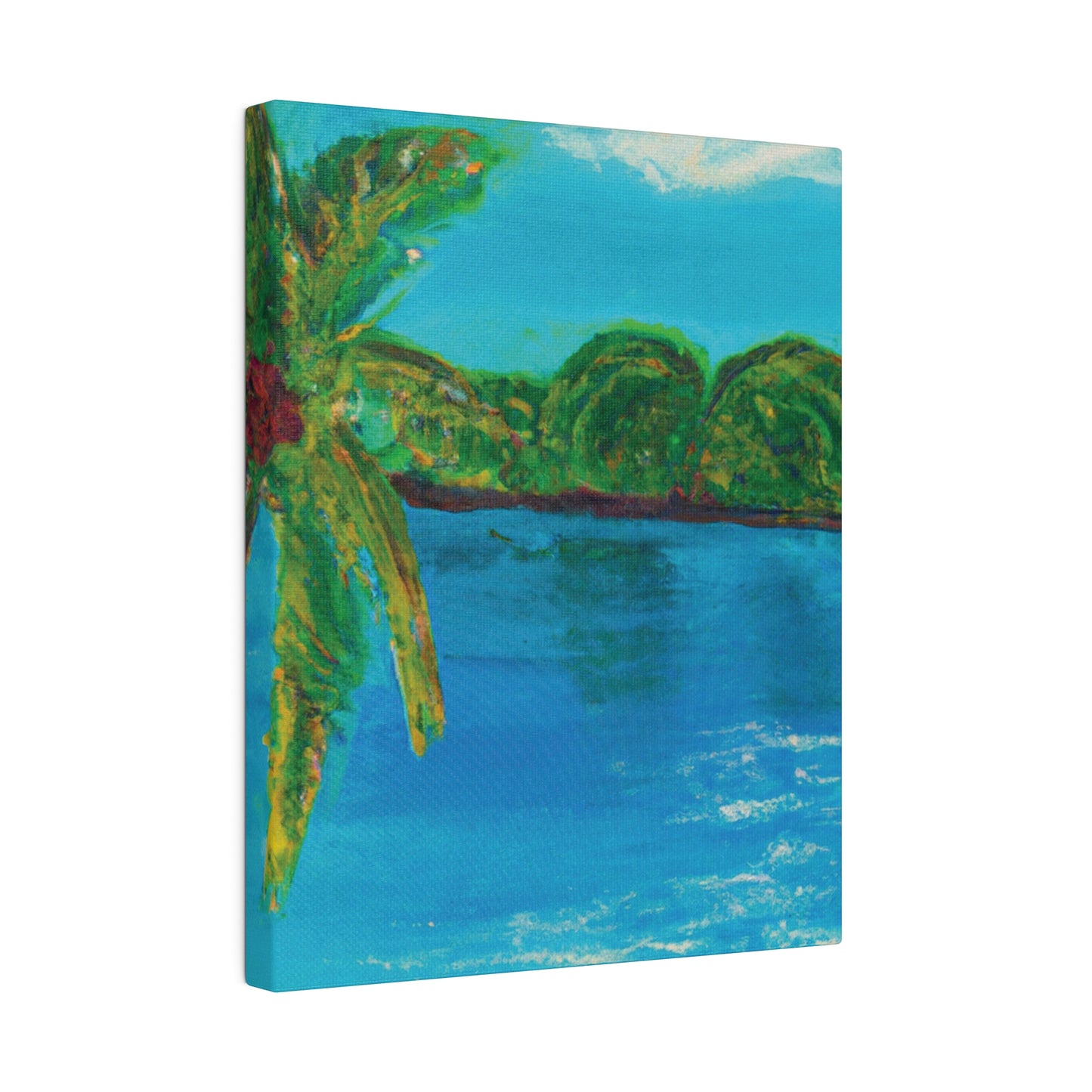 4245A - Bahamas Ocean Painting Print | Bahamas | Ocean | Beach | Poster | Home Decor | Wall Art | Canvas