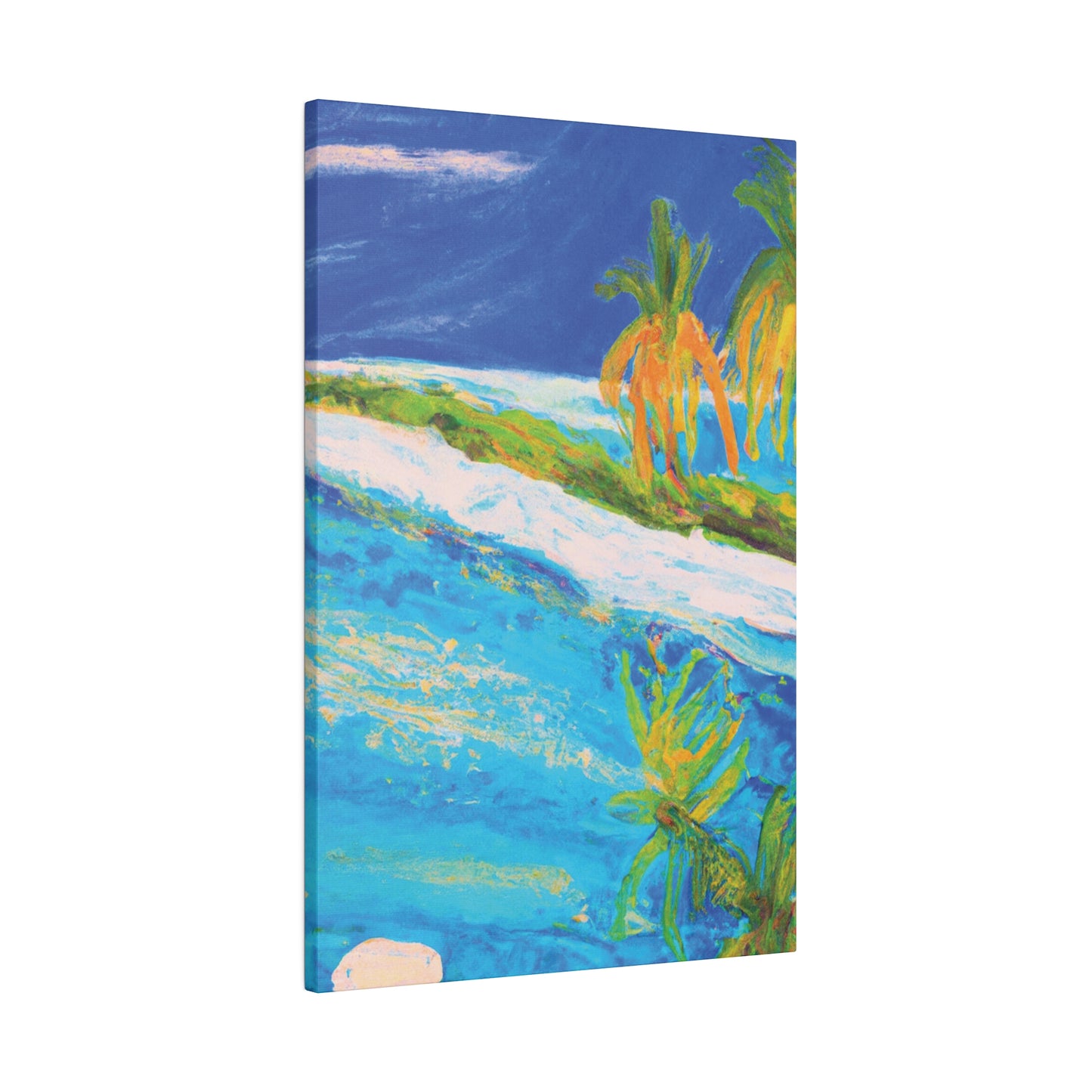 7697G - Bahamas Ocean Painting Print | Bahamas | Ocean | Beach | Poster | Home Decor | Wall Art | Canvas