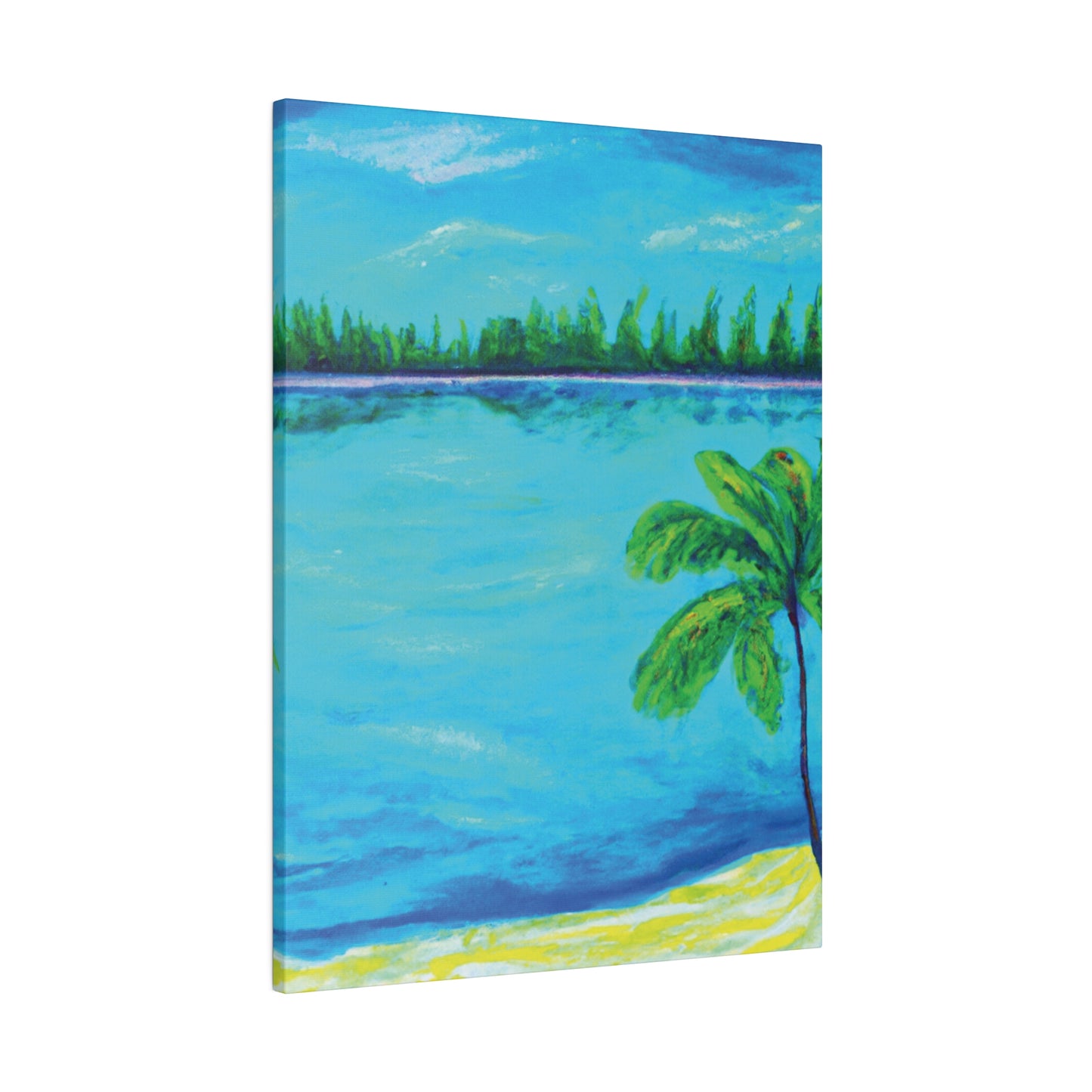 7122L - Bahamas Ocean Painting Print | Bahamas | Ocean | Beach | Poster | Home Decor | Wall Art | Canvas