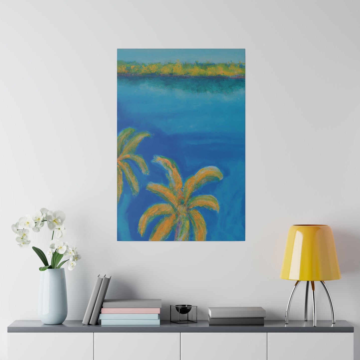 7128I - Bahamas Ocean Painting Print | Bahamas | Ocean | Beach | Poster | Home Decor | Wall Art | Canvas