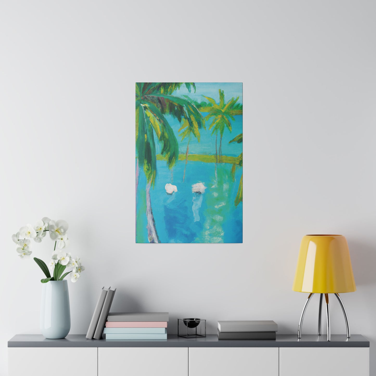 5643X - Bahamas Ocean Painting Print | Bahamas | Ocean | Beach | Poster | Home Decor | Wall Art | Canvas