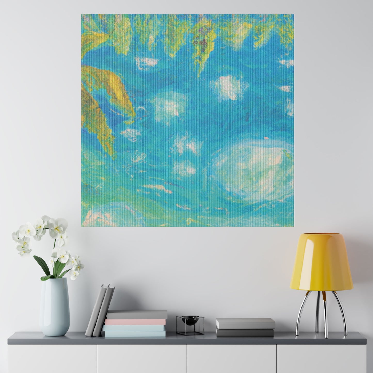 7139A - Bahamas Ocean Painting Print | Bahamas | Ocean | Beach | Poster | Home Decor | Wall Art | Canvas