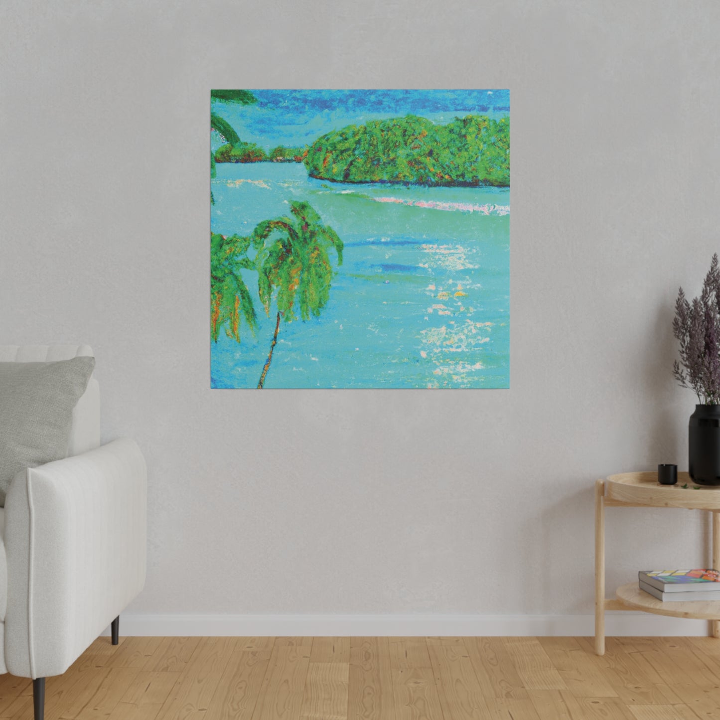 8239F - Bahamas Ocean Painting Print | Bahamas | Ocean | Beach | Poster | Home Decor | Wall Art | Canvas