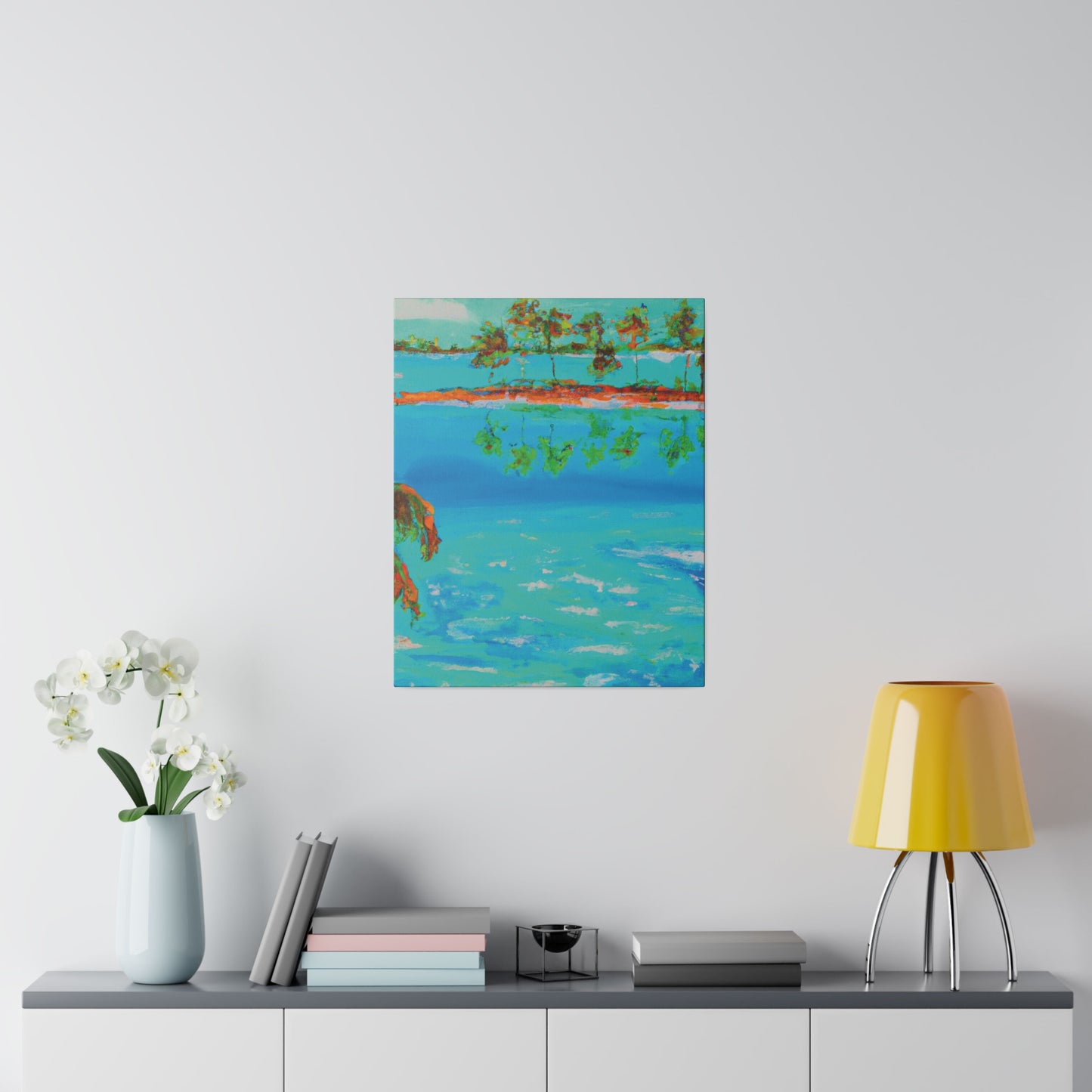 5171E - Bahamas Ocean Painting Print | Bahamas | Ocean | Beach | Poster | Home Decor | Wall Art | Canvas