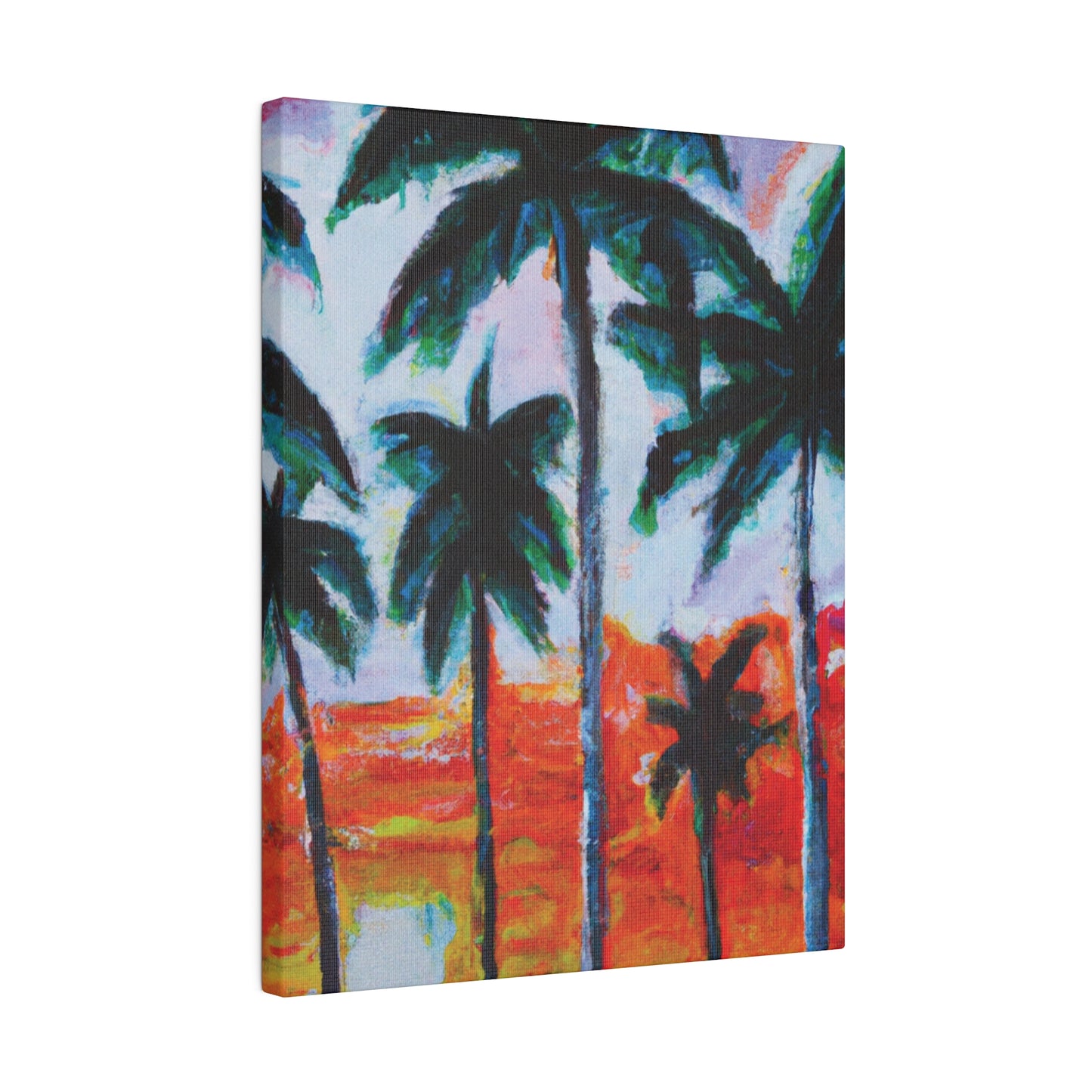 5398G - Miami Beach Sunset Painting Print | Miami | Beach | Sunset | Poster | Home Decor | Wall Art | Canvas