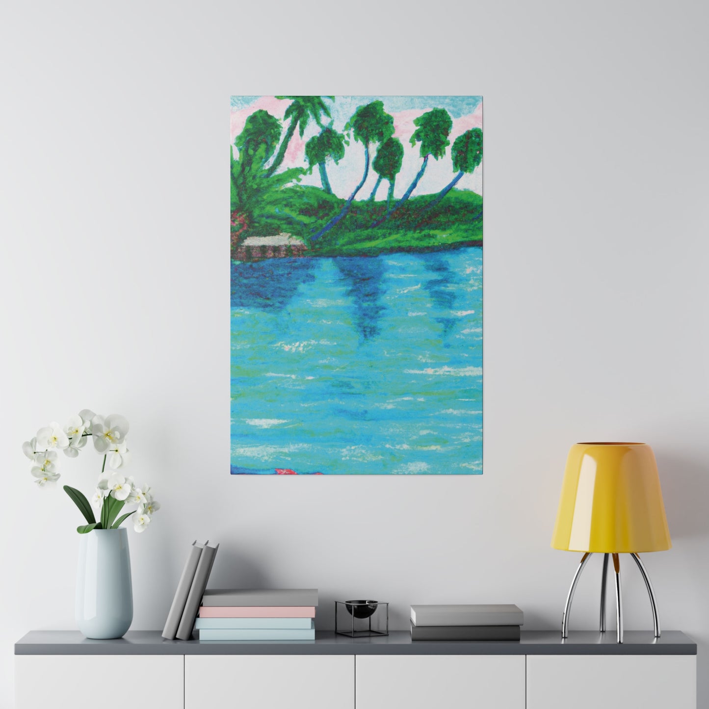 9457L - Bahamas Ocean Painting Print | Bahamas | Ocean | Beach | Poster | Home Decor | Wall Art | Canvas