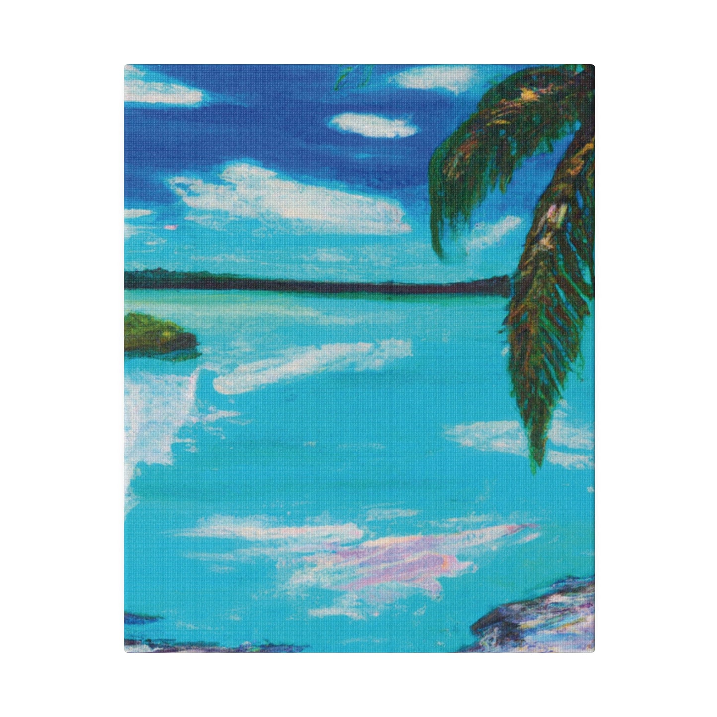 9184C - Bahamas Ocean Painting Print | Bahamas | Ocean | Beach | Poster | Home Decor | Wall Art | Canvas