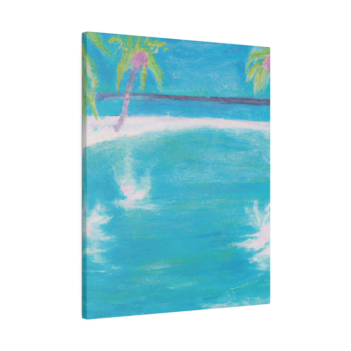 8348G - Bahamas Ocean Painting Print | Bahamas | Ocean | Beach | Poster | Home Decor | Wall Art | Canvas