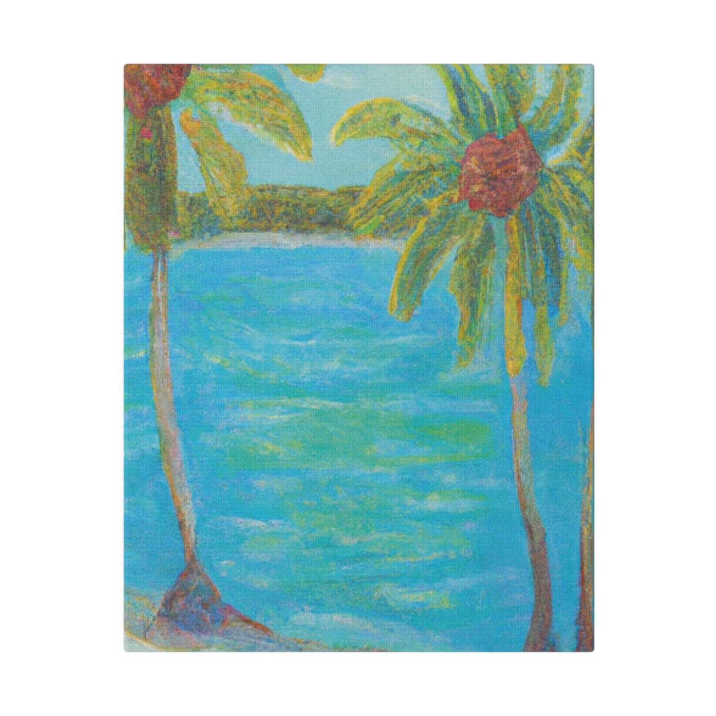 3357G - Bahamas Ocean Painting Print | Bahamas | Ocean | Beach | Poster | Home Decor | Wall Art | Canvas